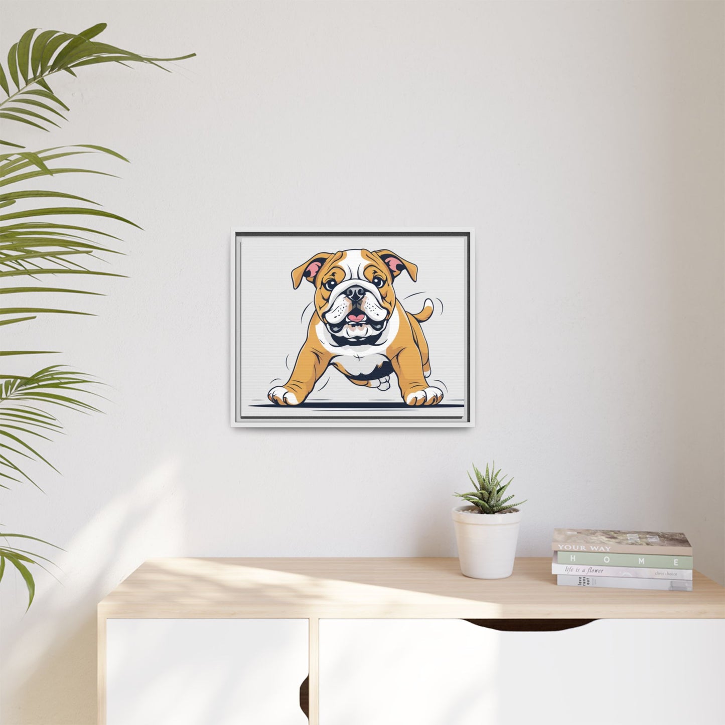 Matte Canvas, Framed (Multi-color)