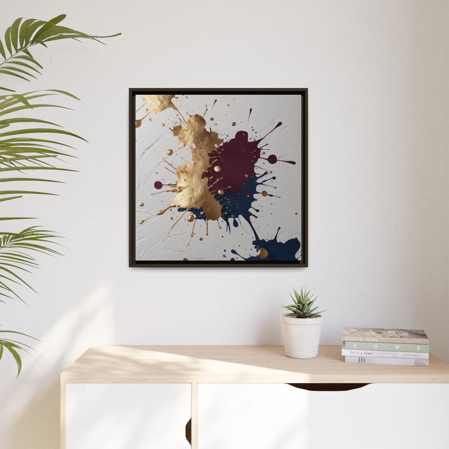 Matte Canvas, Framed (Multi-color)