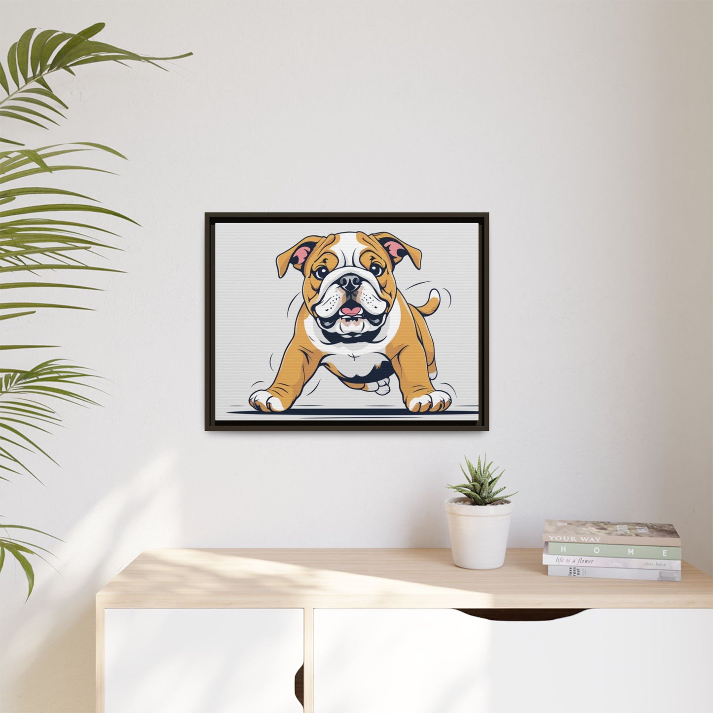 Matte Canvas, Framed (Multi-color)