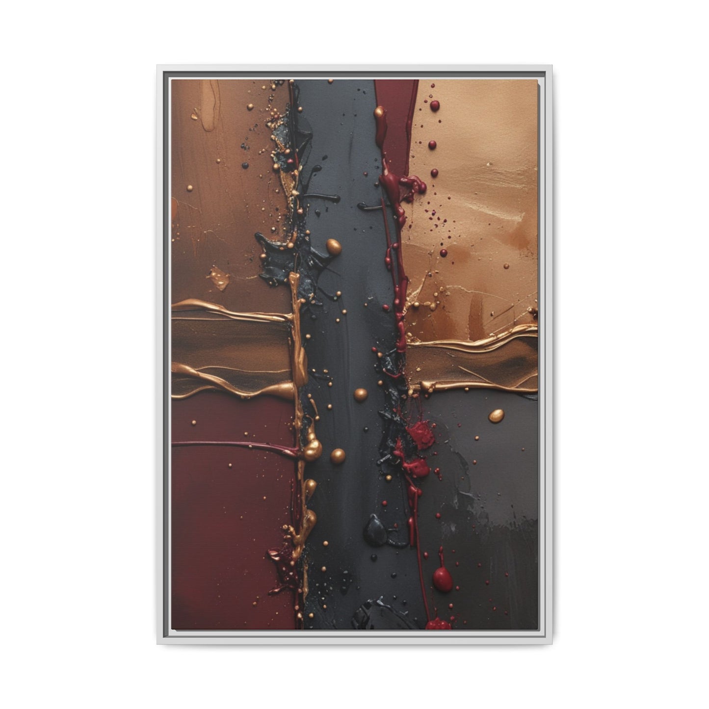 Matte Canvas, Framed (Multi-color)