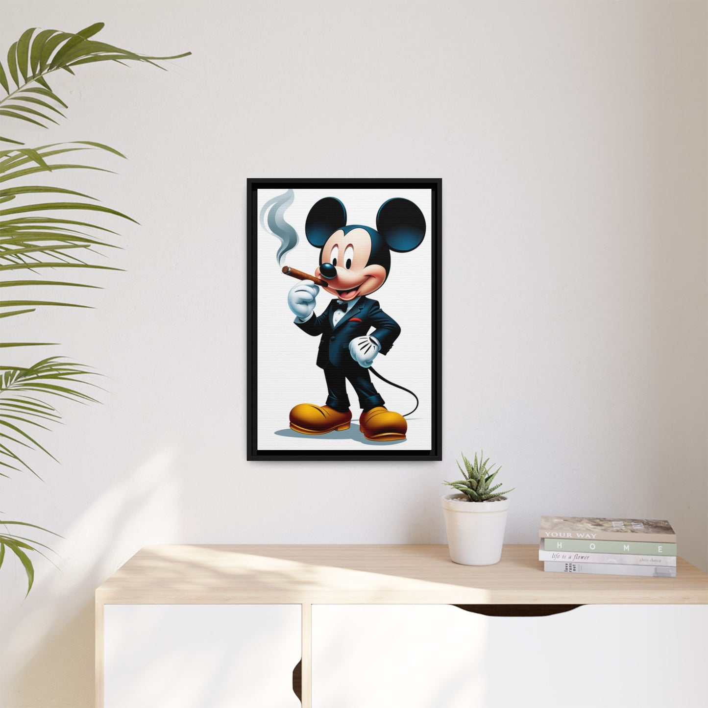 Matte Canvas, Framed (Multi-color)