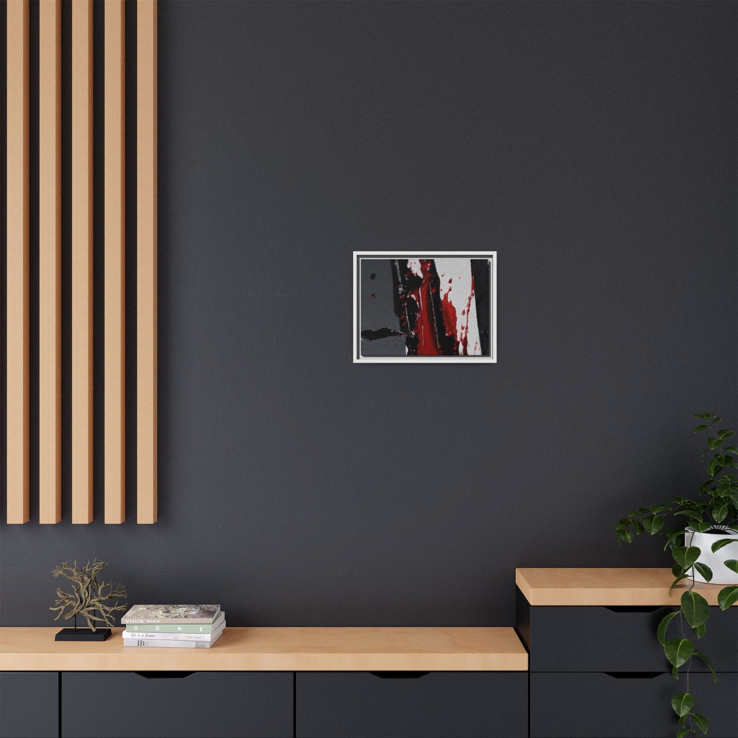 Matte Canvas, Framed (Multi-color)