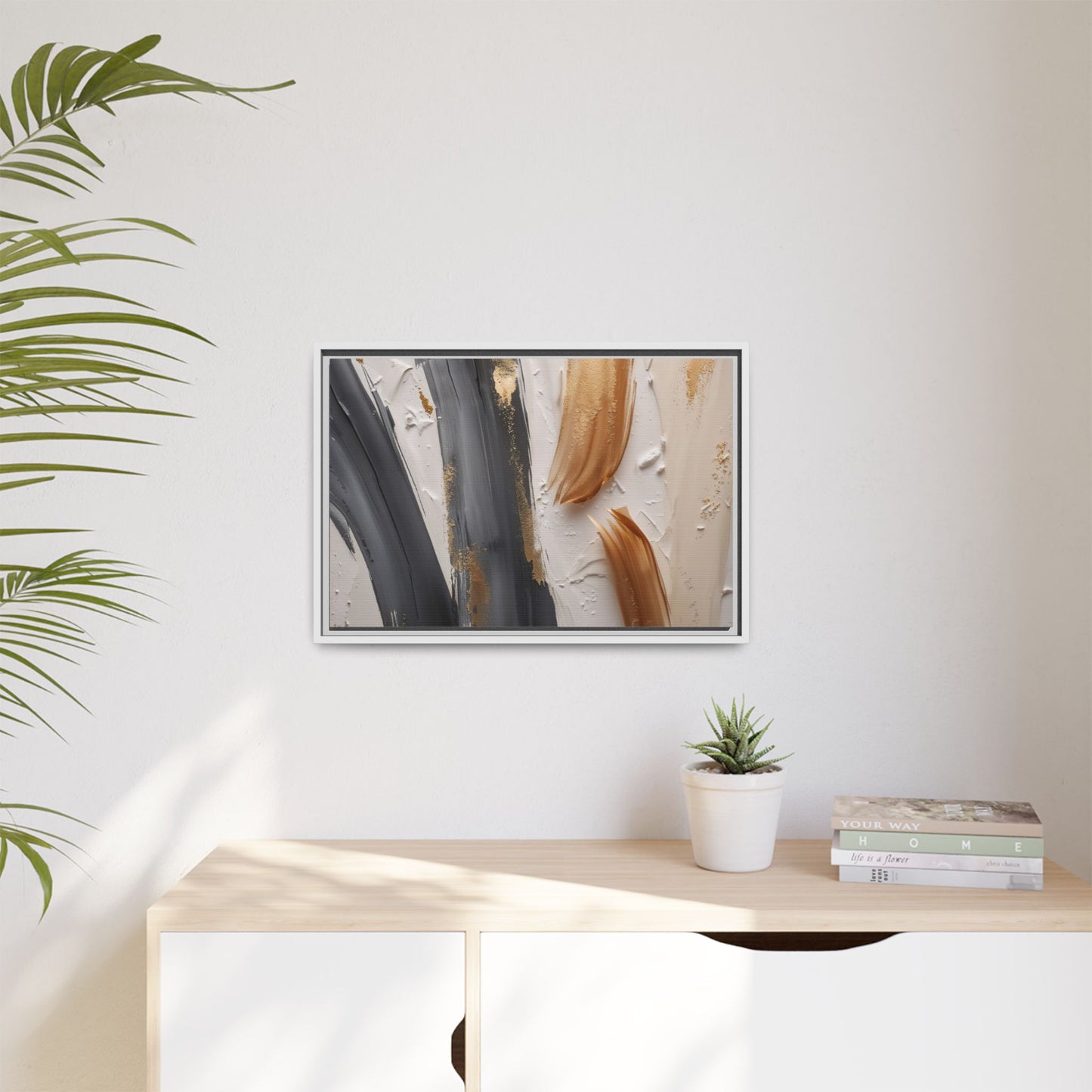 Matte Canvas, Framed (Multi-color)