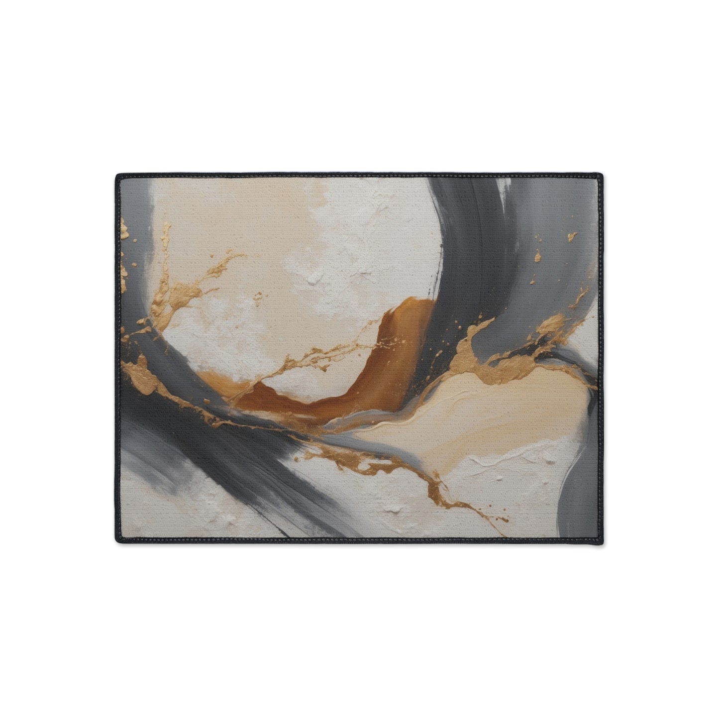 Elegant Abstract Heavy Duty Floor Mat for Home Decor