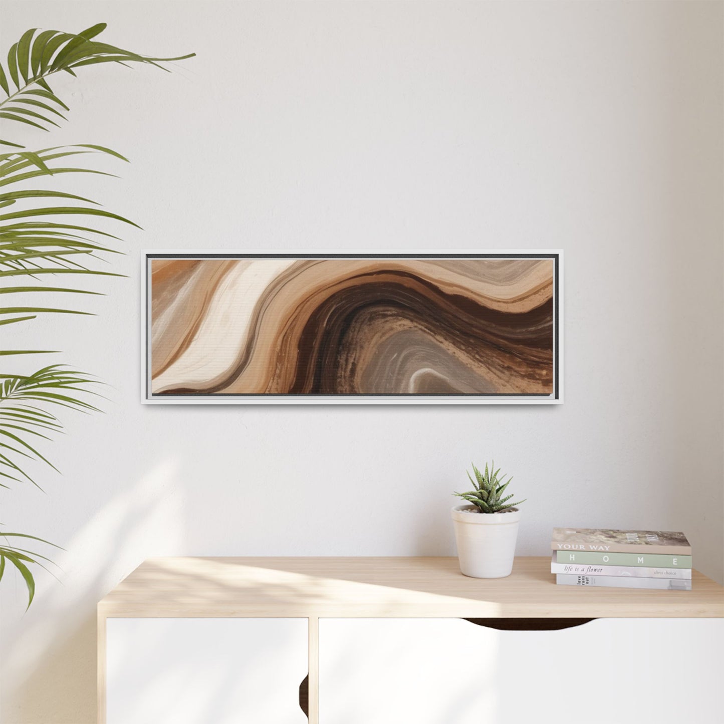 Matte Canvas, Framed (Multi-color)