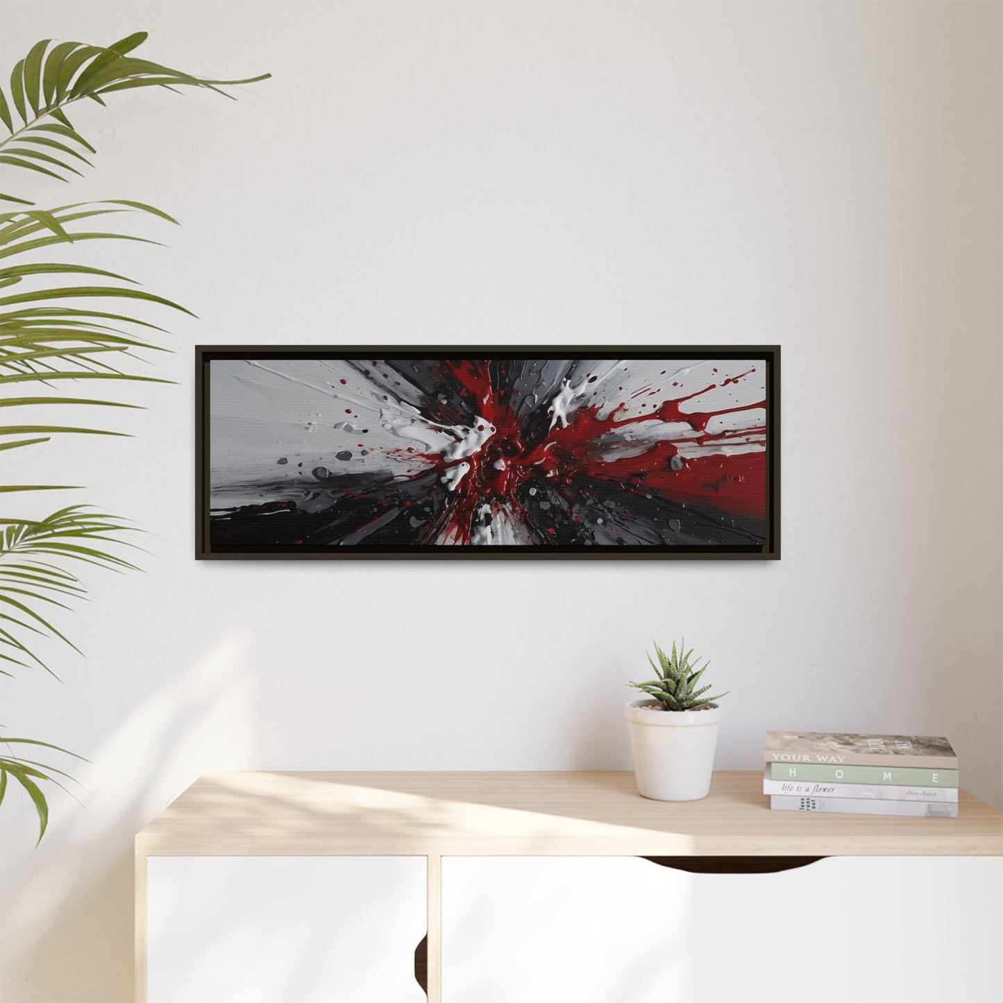 Matte Canvas, Framed (Multi-color)