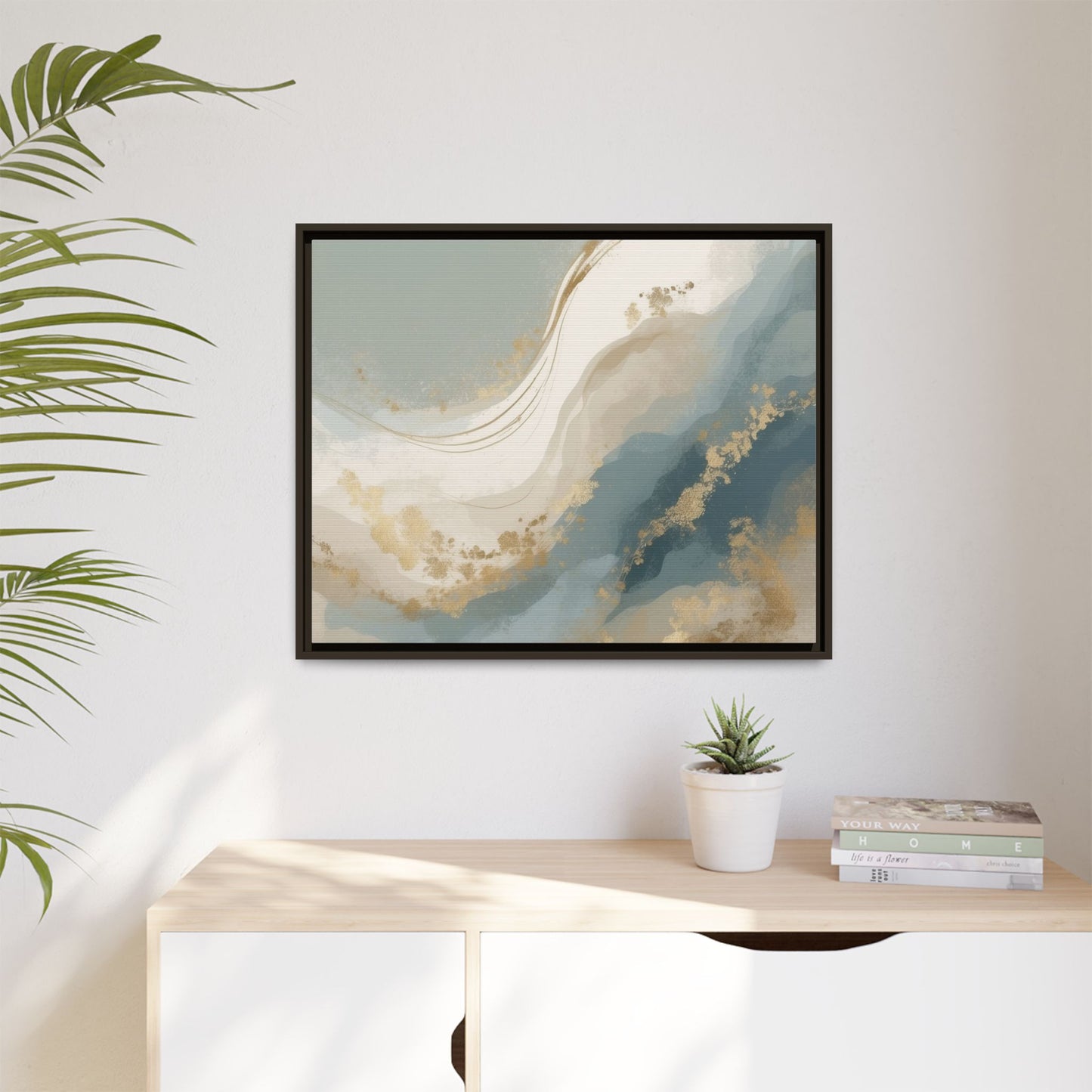 Matte Canvas, Framed (Multi-color)