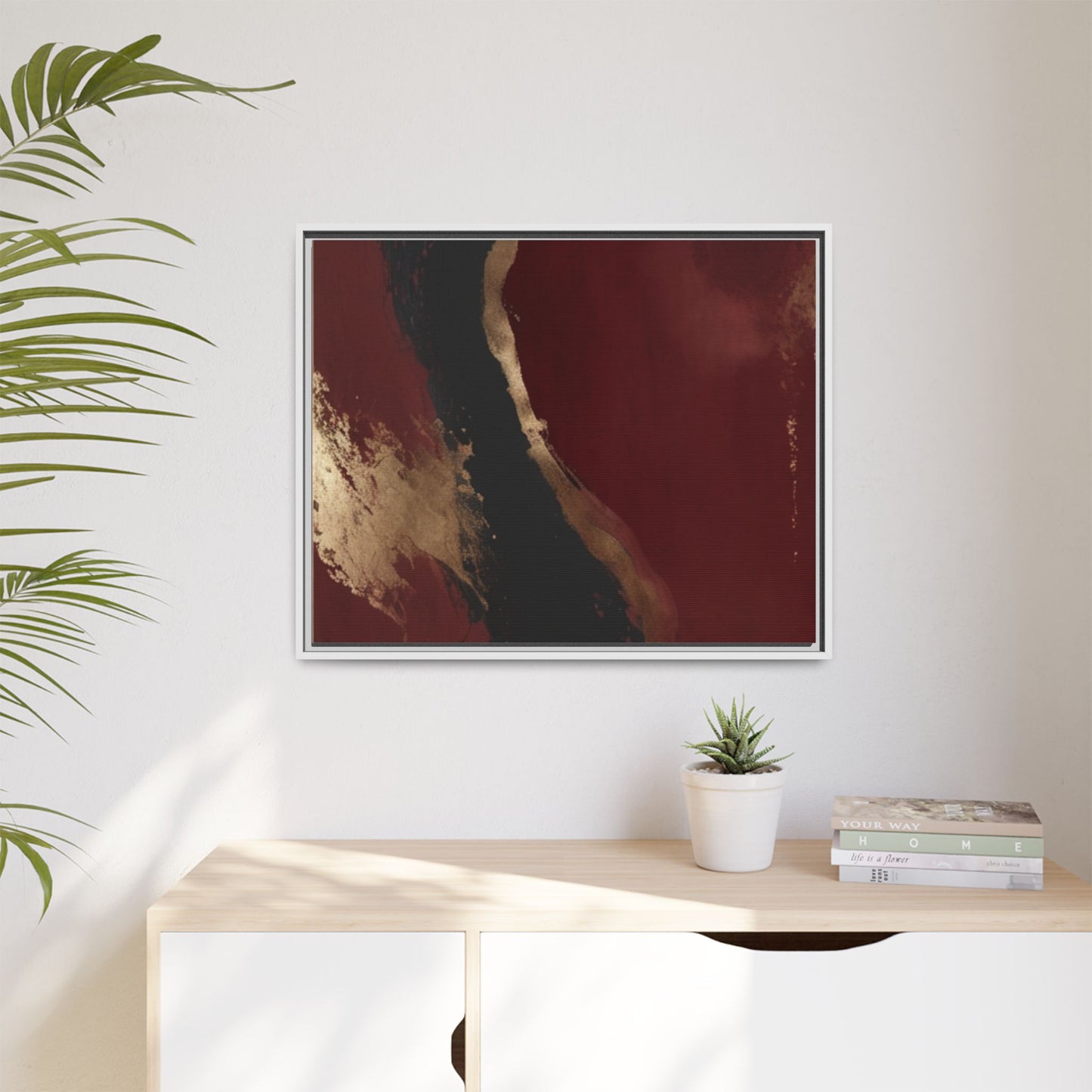 Matte Canvas, Framed (Multi-color)