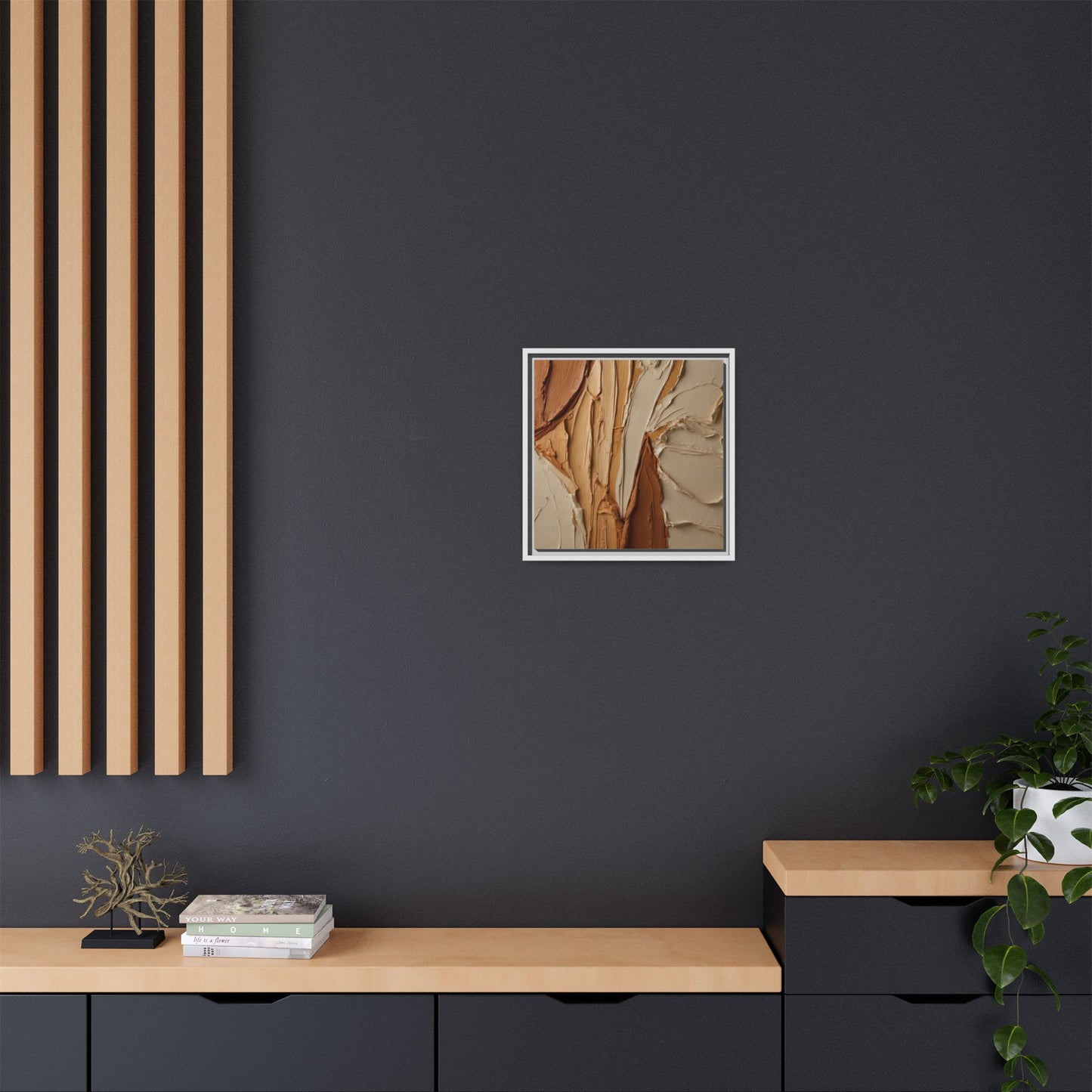 Matte Canvas, Framed (Multi-color)