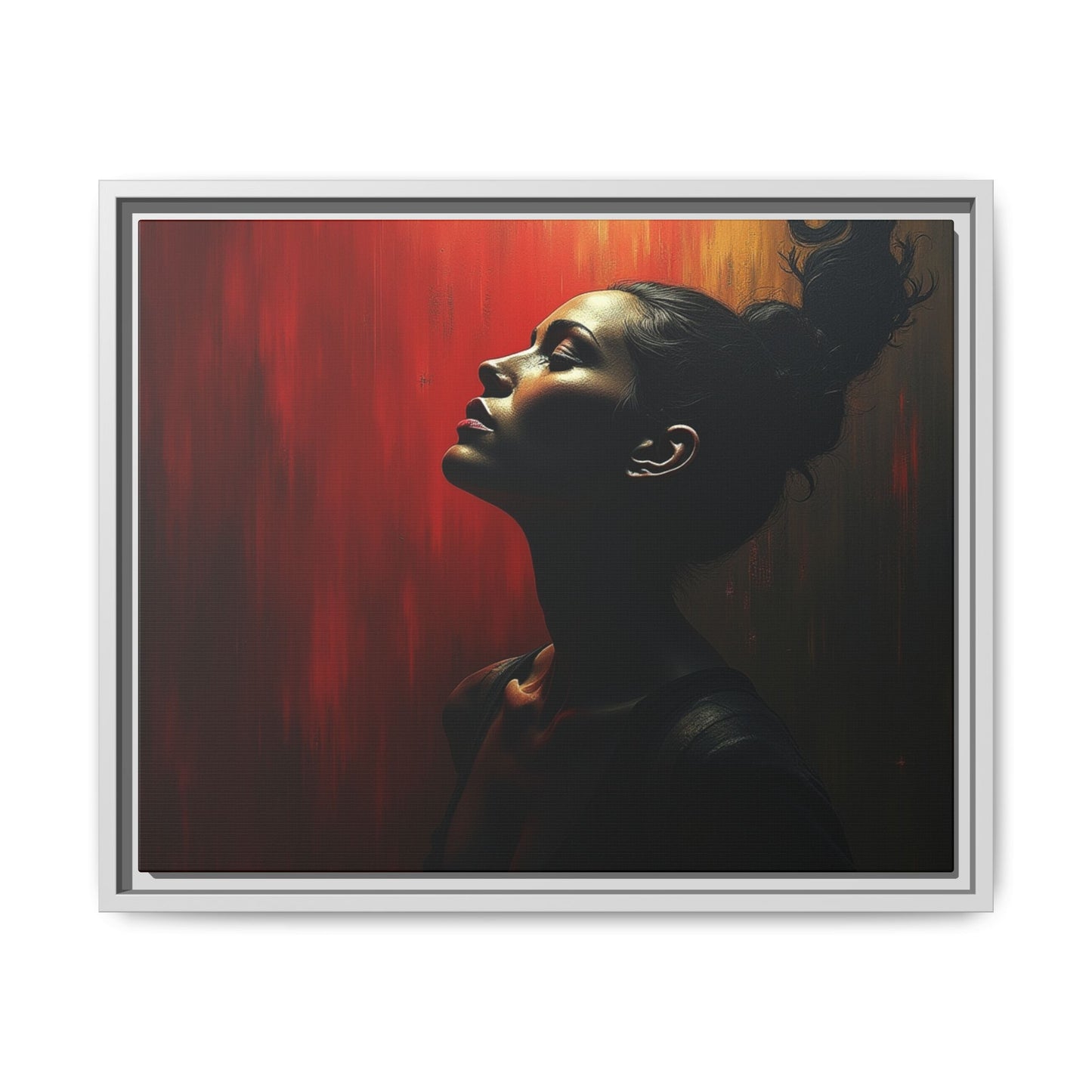 Matte Canvas, Framed (Multi-color)