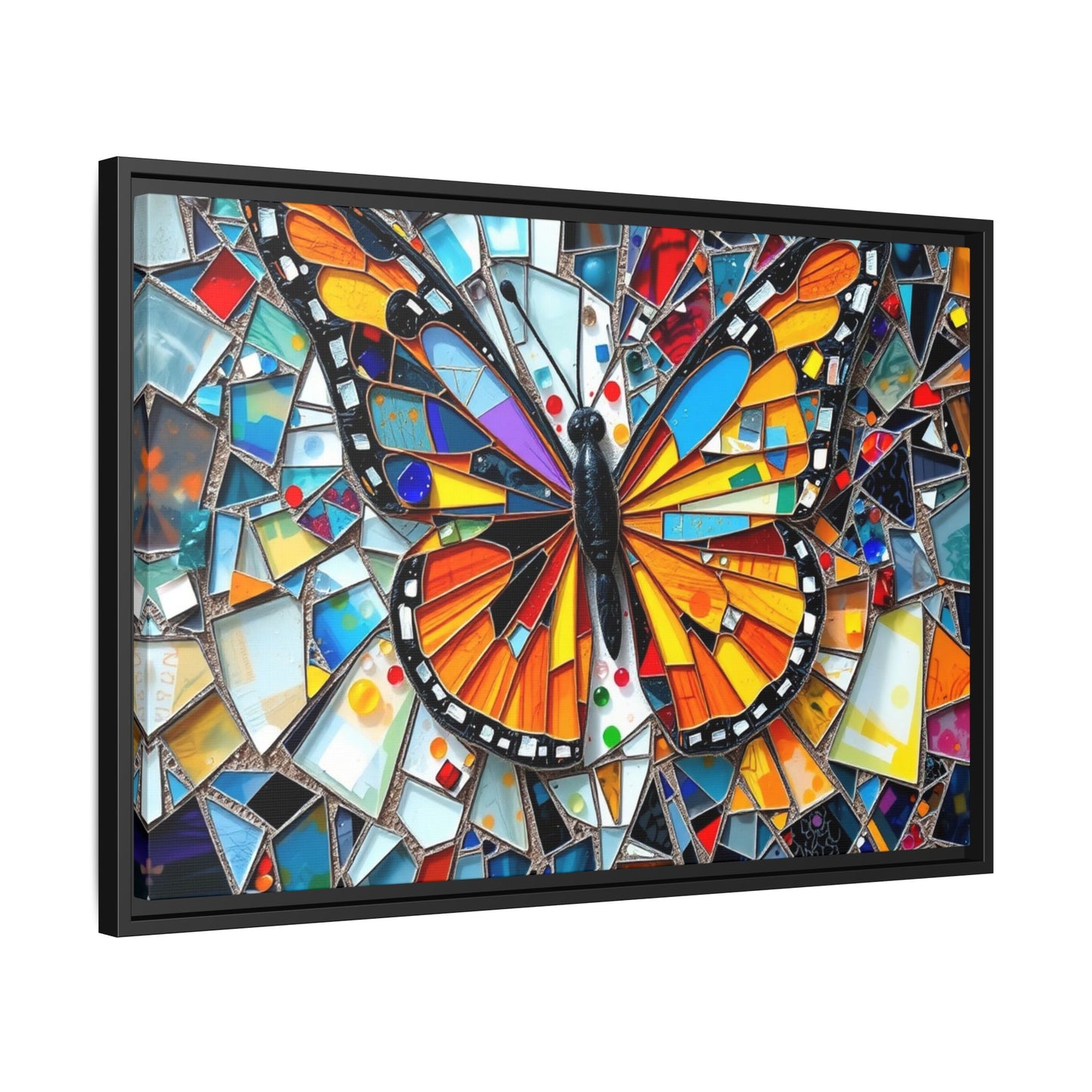 Wings of Renewal: Mosaic Butterfly Dream