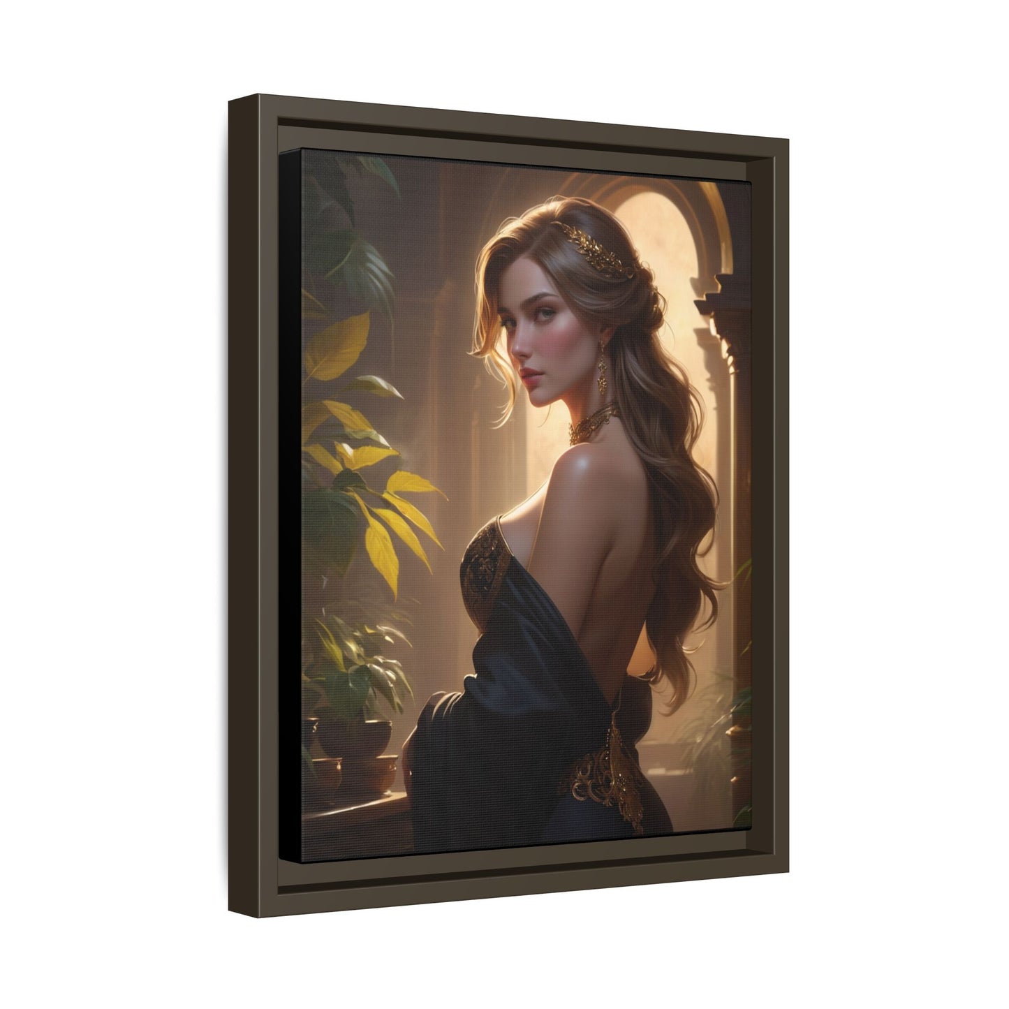 Matte Canvas, Framed (Multi-color)