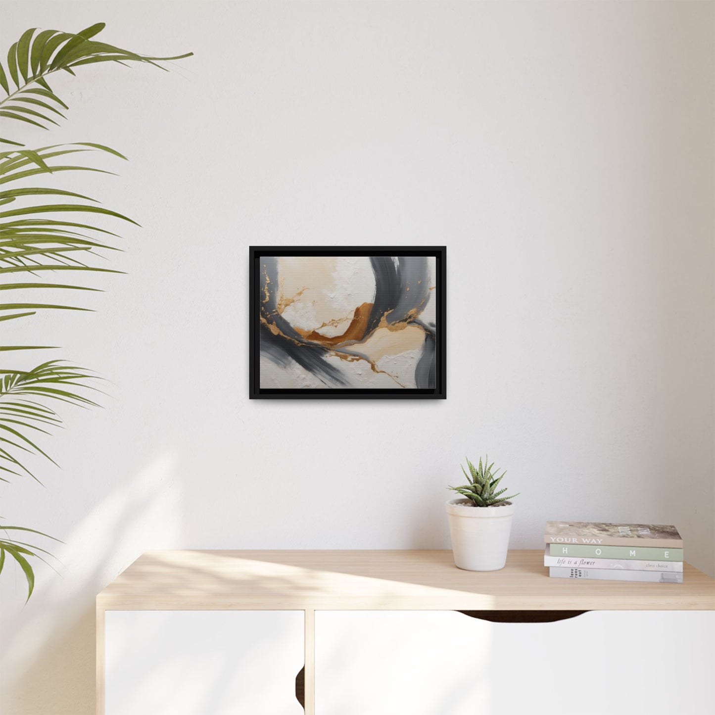 Matte Canvas, Framed (Multi-color)