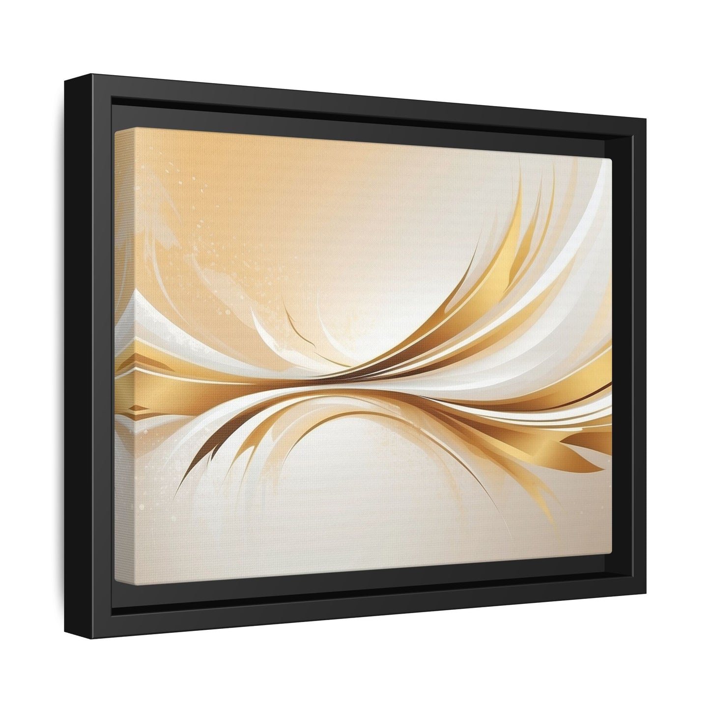 Modern Abstract Wall Art - Framed Matte Canvas Decor