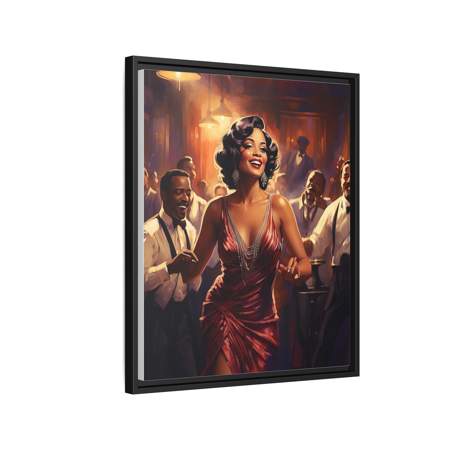 Matte Canvas, Framed (Multi-color)