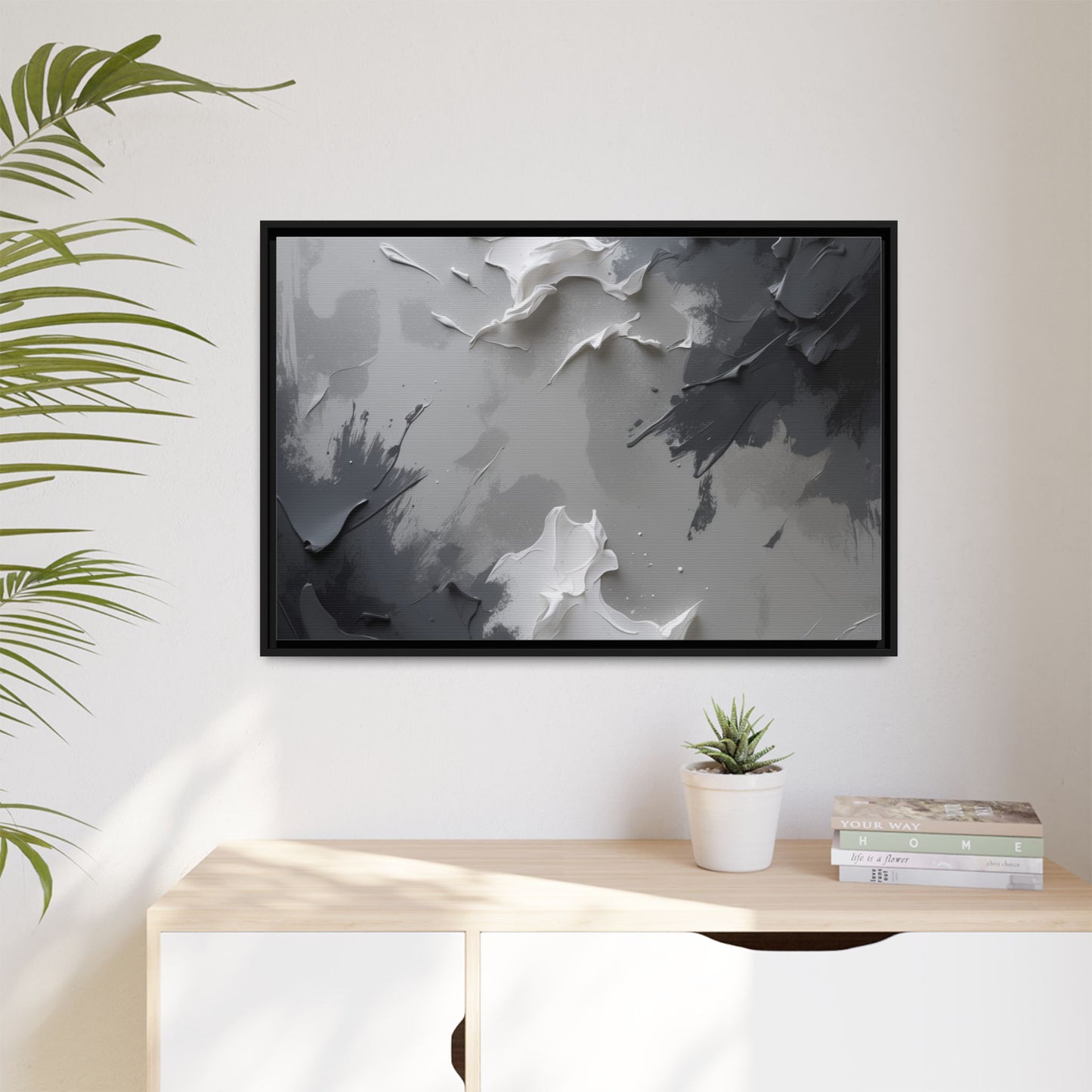 Matte Canvas, Framed (Multi-color)