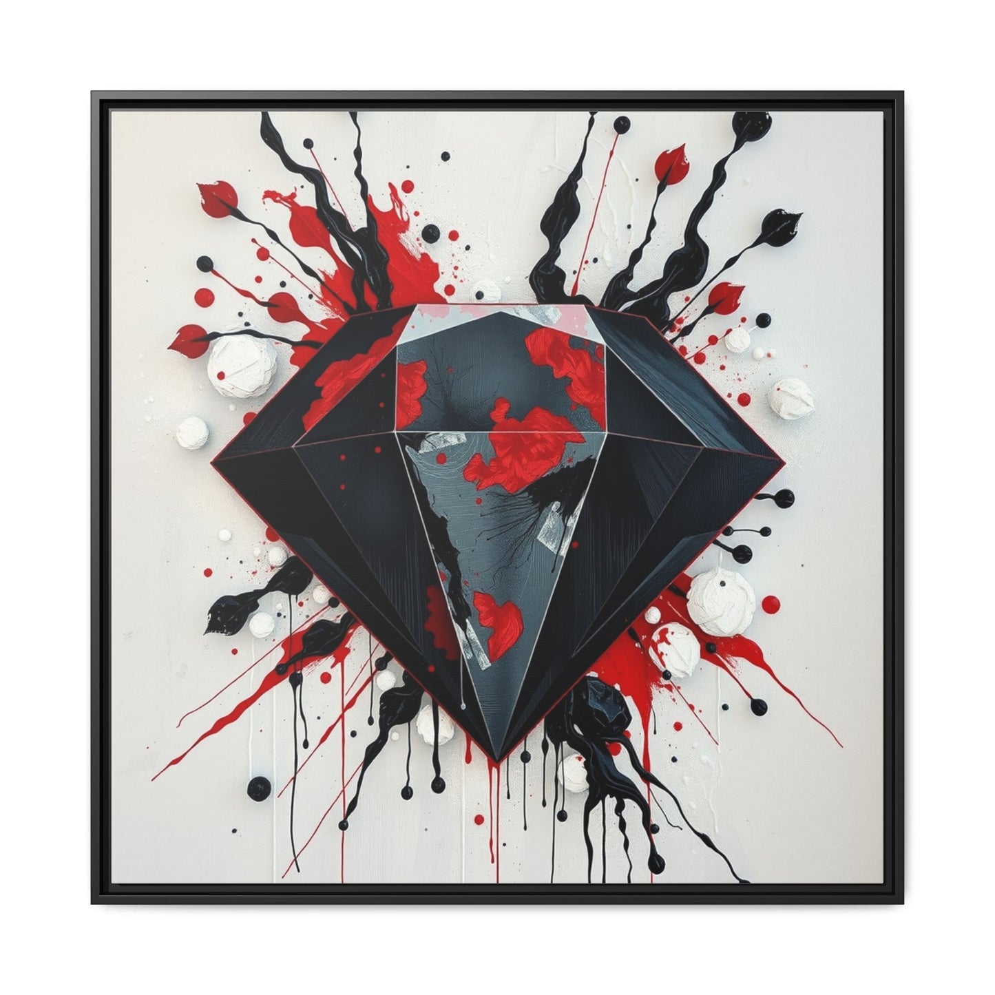 Matte Canvas, Framed (Multi-color)