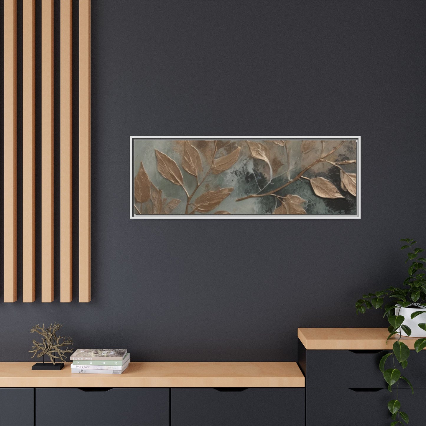 Matte Canvas, Framed (Multi-color)