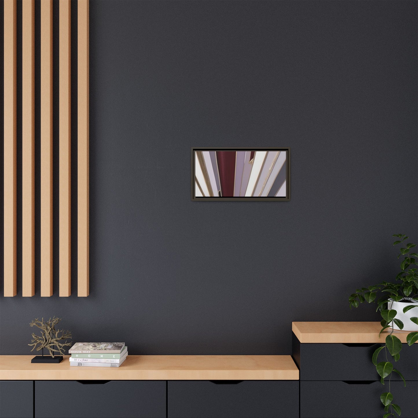 Matte Canvas, Framed (Multi-color)