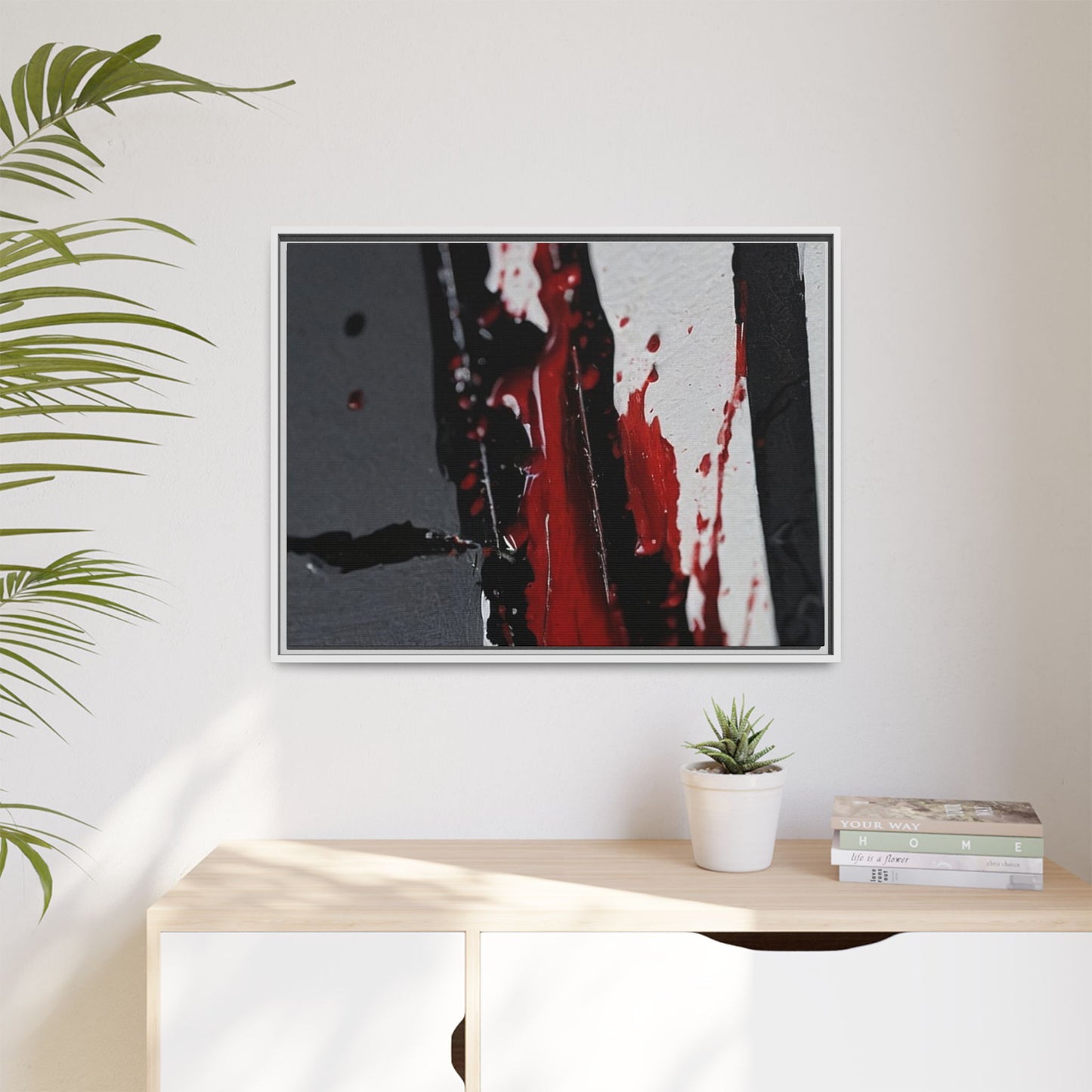 Matte Canvas, Framed (Multi-color)