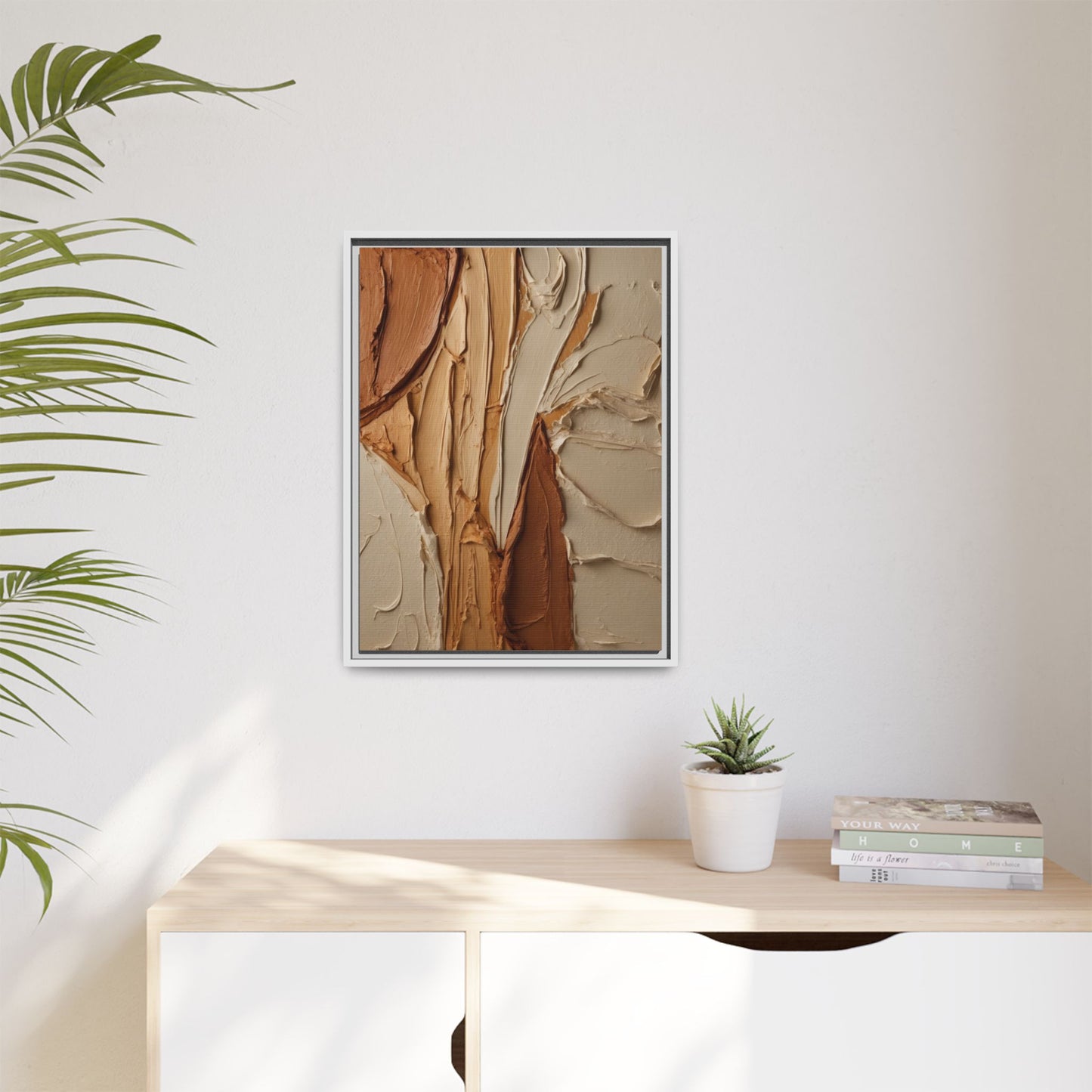 Matte Canvas, Framed (Multi-color)