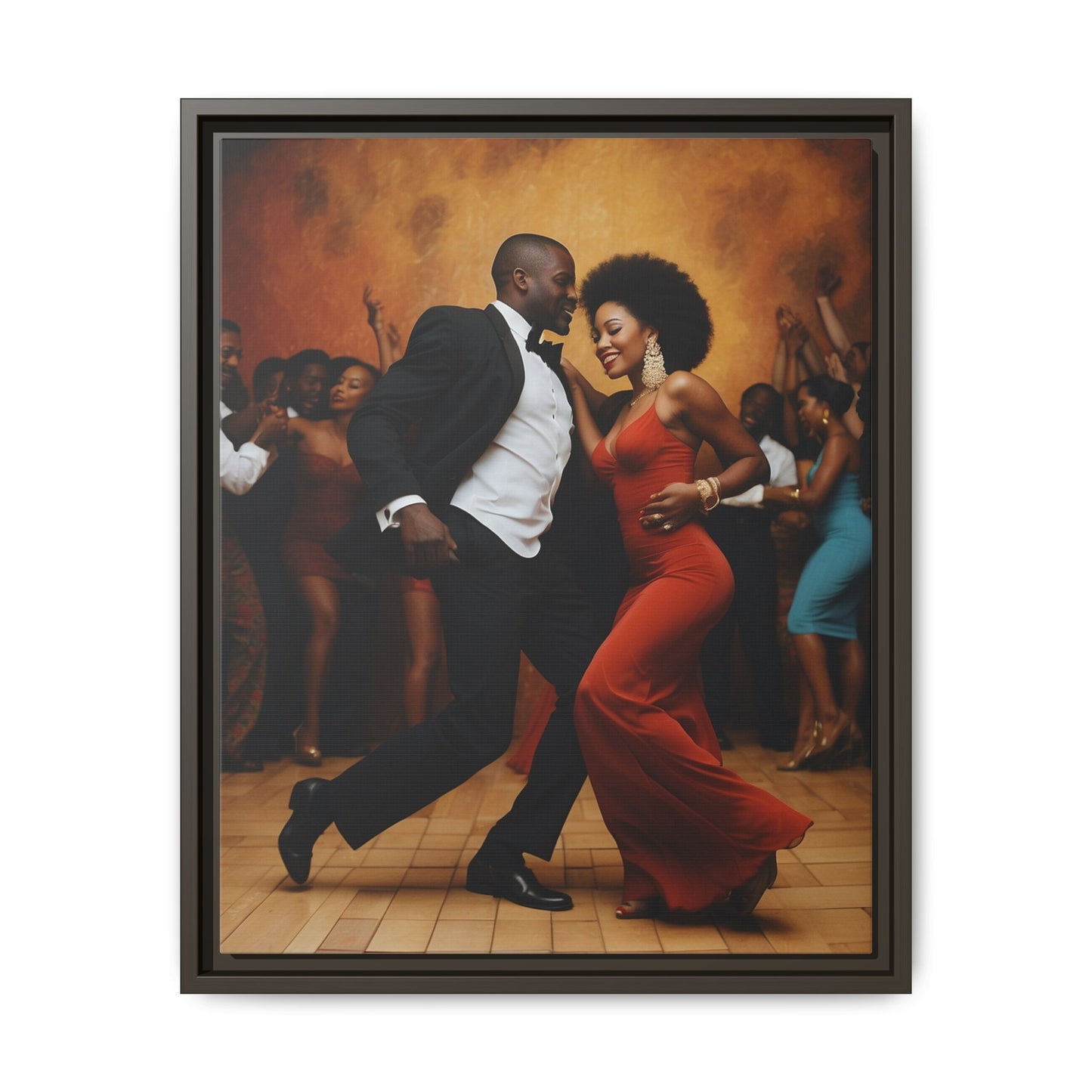 Matte Canvas, Framed (Multi-color)