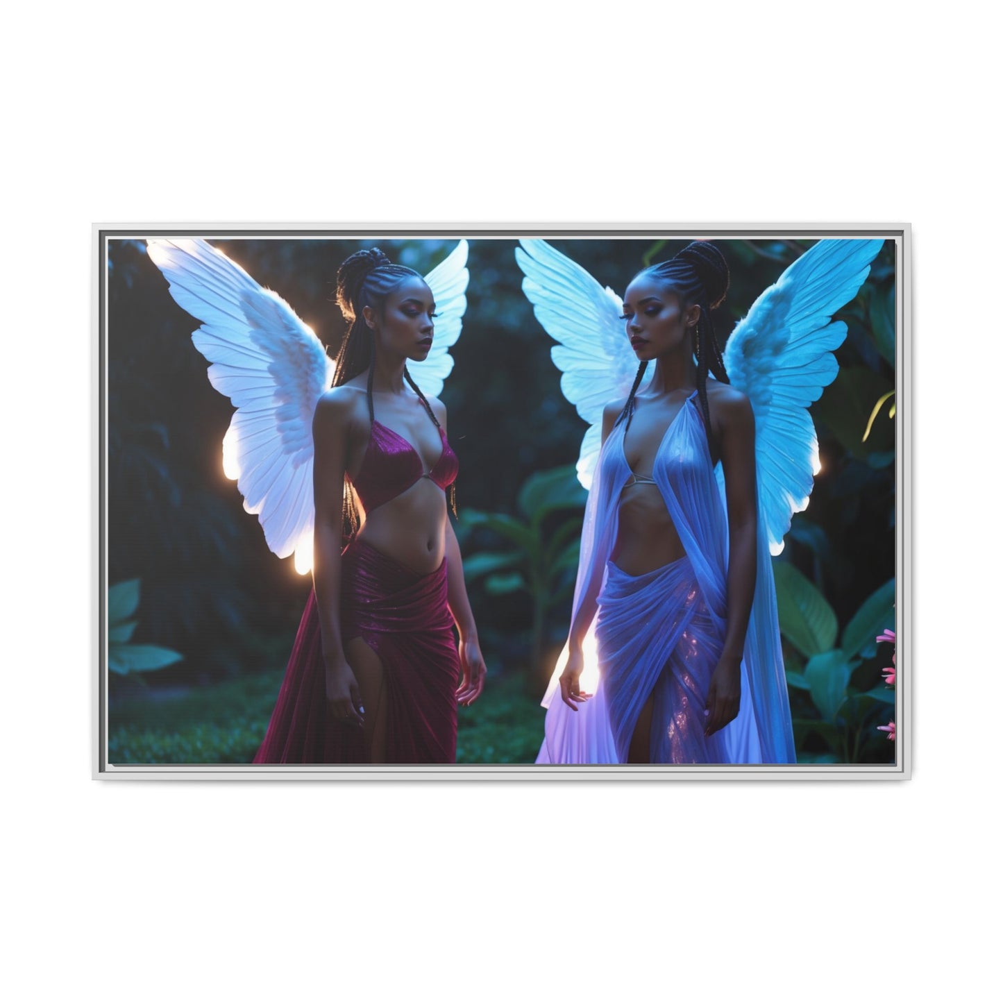 Matte Canvas, Framed (Multi-color)