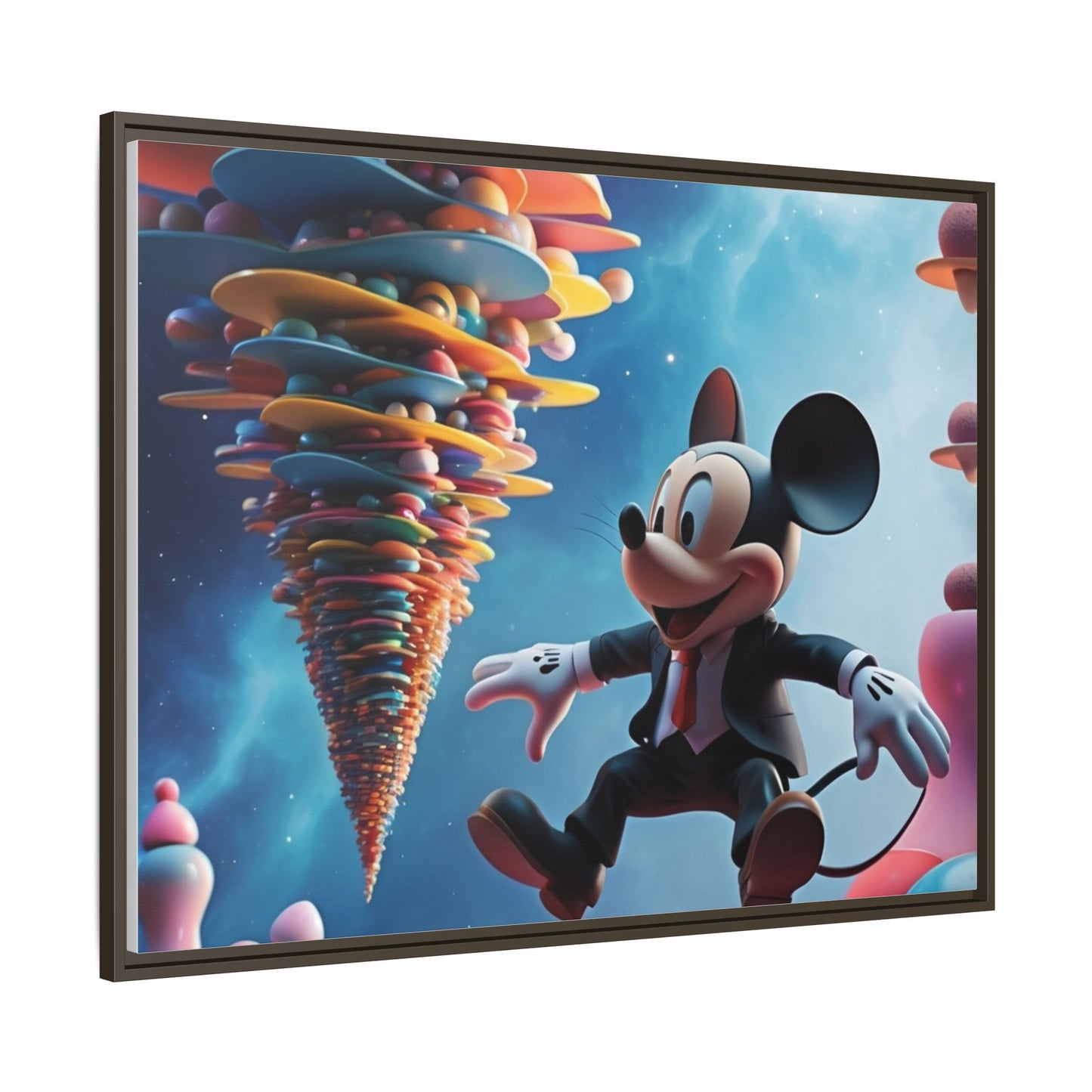 Matte Canvas, Framed (Multi-color)