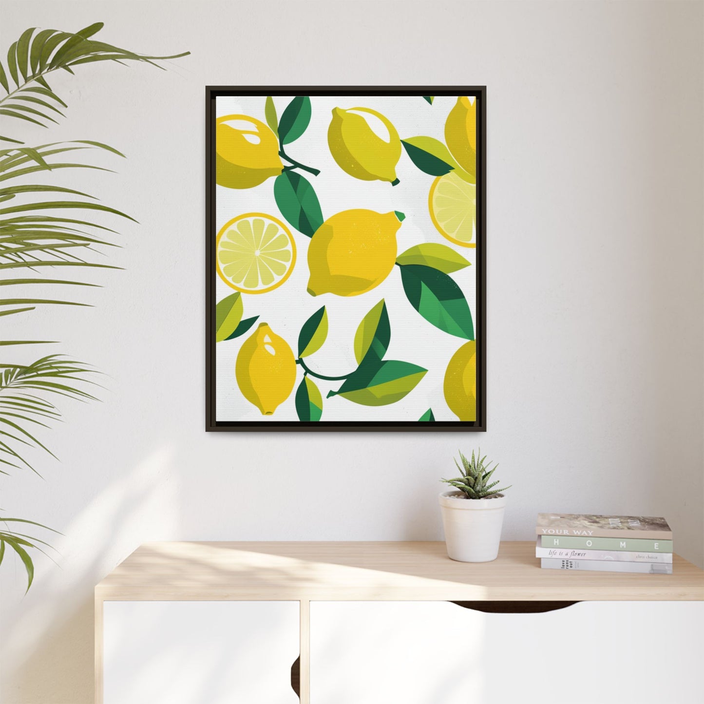 Matte Canvas, Framed (Multi-color)