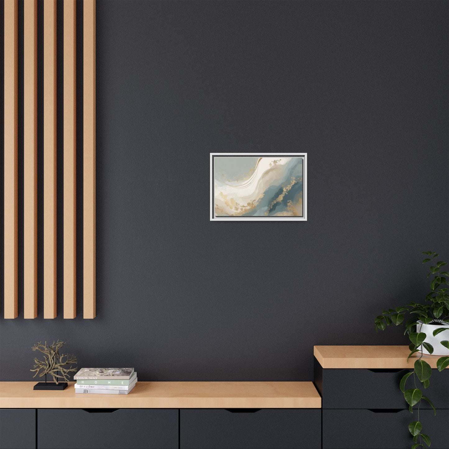 Matte Canvas, Framed (Multi-color)