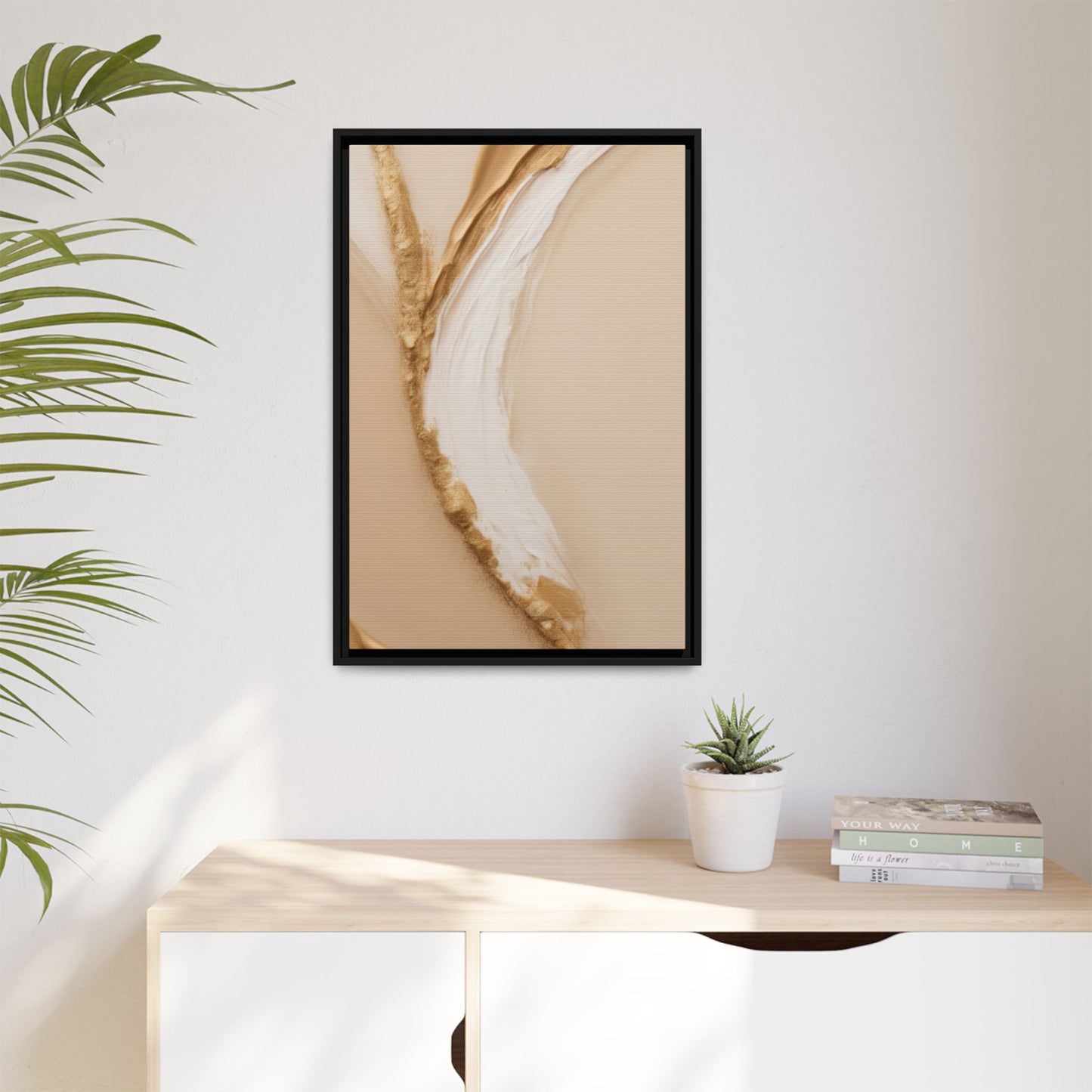 Matte Canvas, Framed (Multi-color)