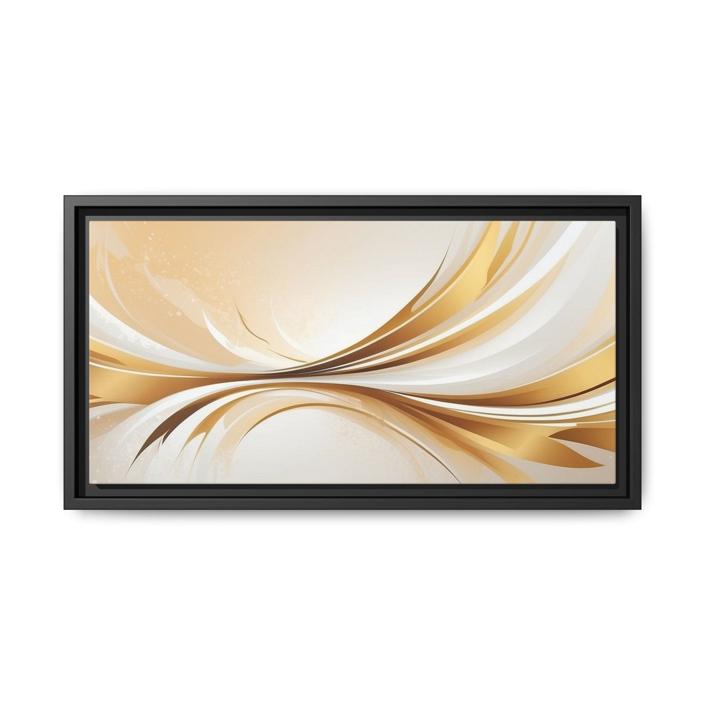 Modern Abstract Wall Art - Framed Matte Canvas Decor