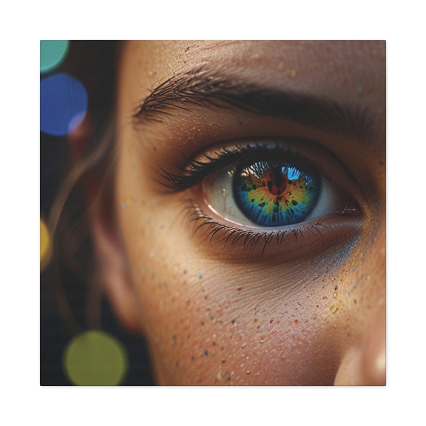 The Spectrum Within Art Canvas - Unique Stretched 1.25" Wall Decor