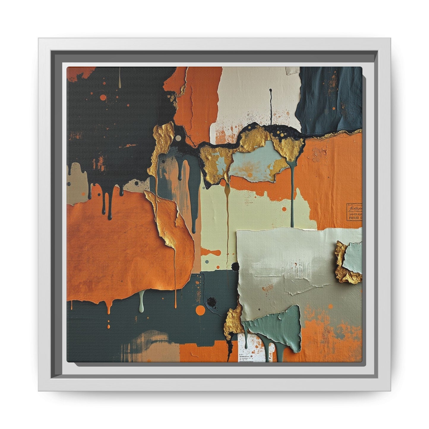 Matte Canvas, Framed (Multi-color)