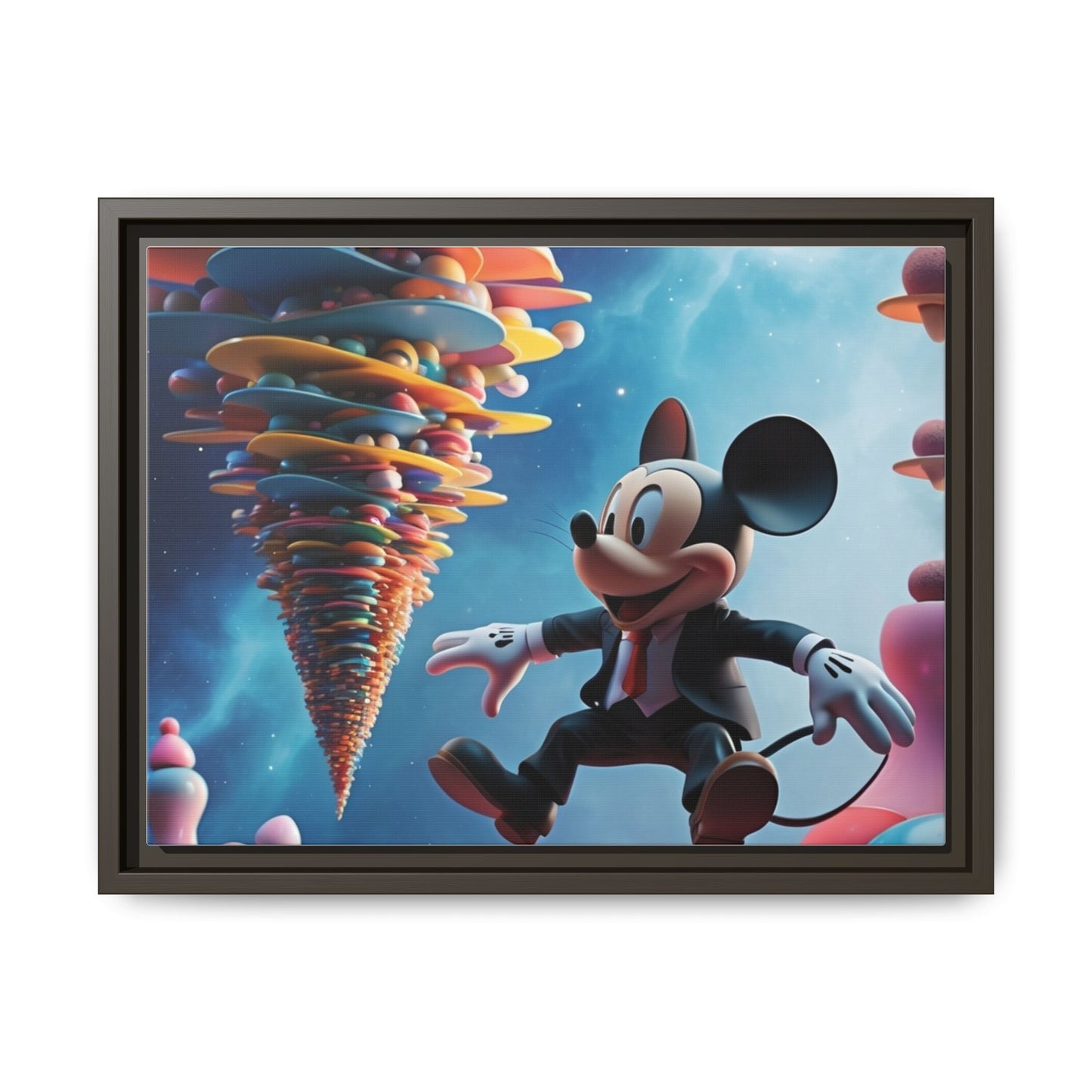 Matte Canvas, Framed (Multi-color)