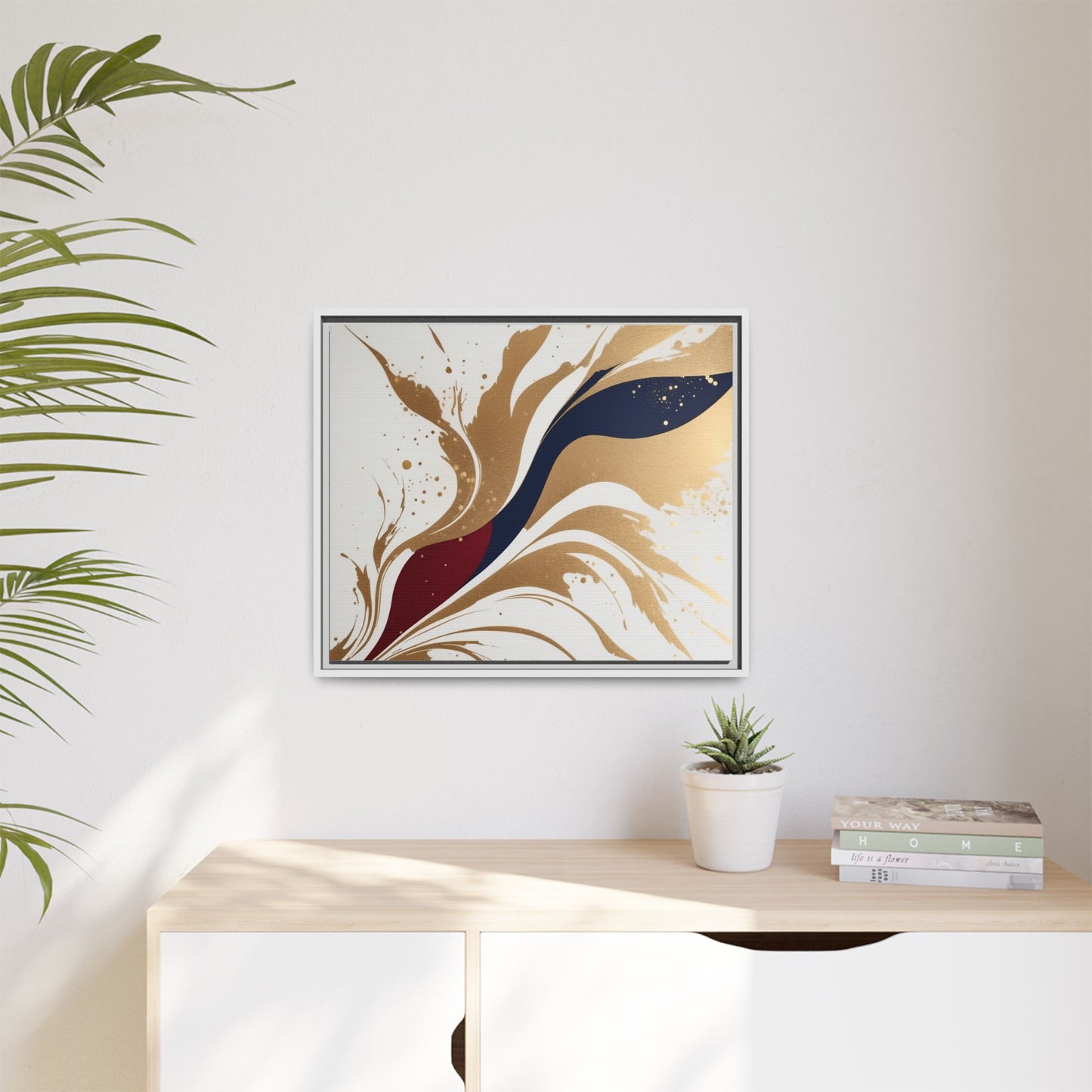 Matte Canvas, Framed (Multi-color)