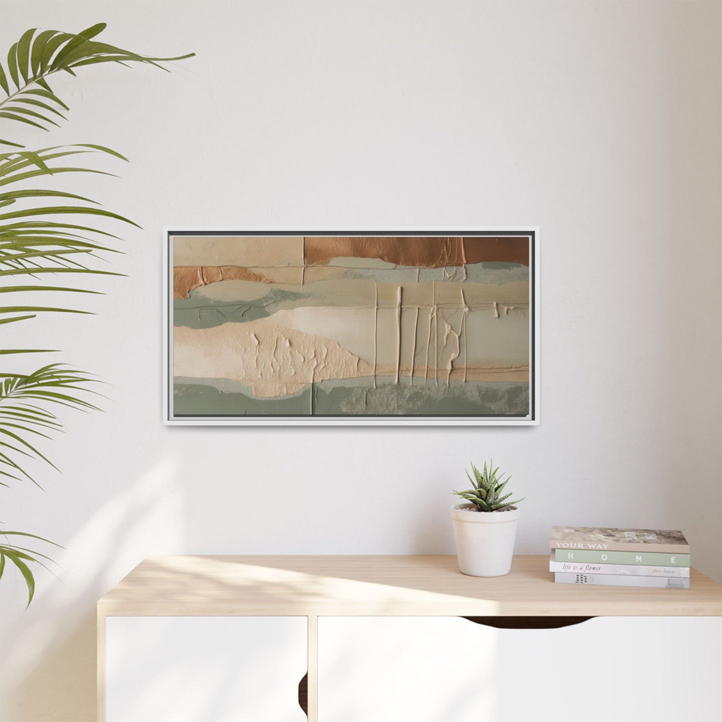Matte Canvas, Framed (Multi-color)