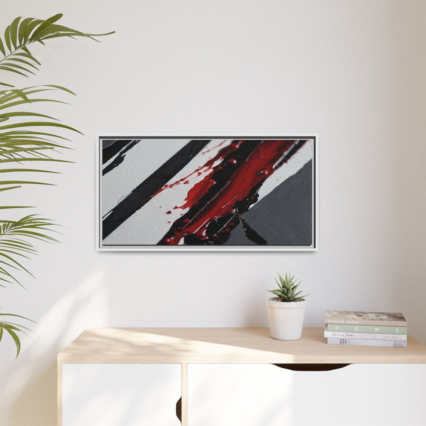 Matte Canvas, Framed (Multi-color)