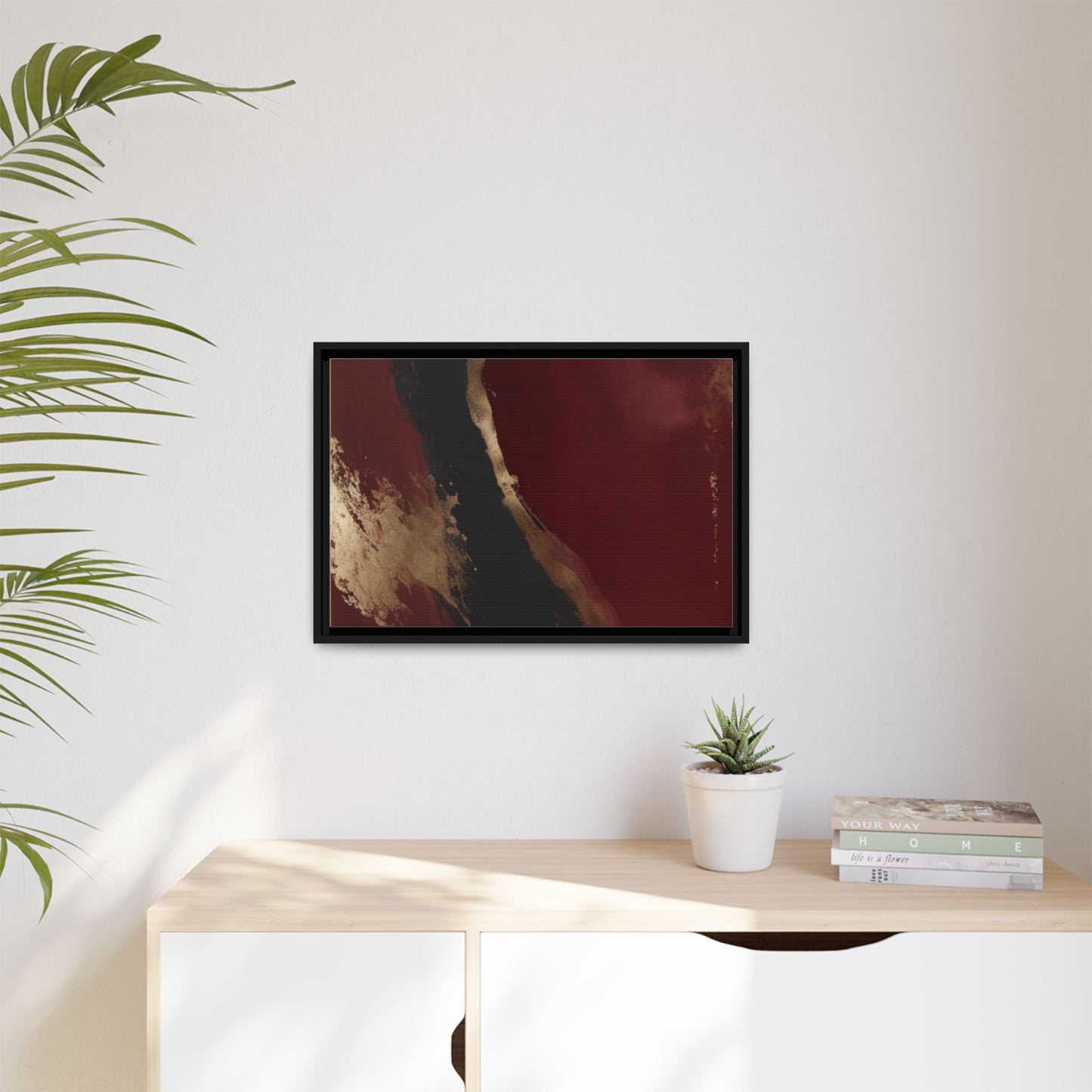 Matte Canvas, Framed (Multi-color)