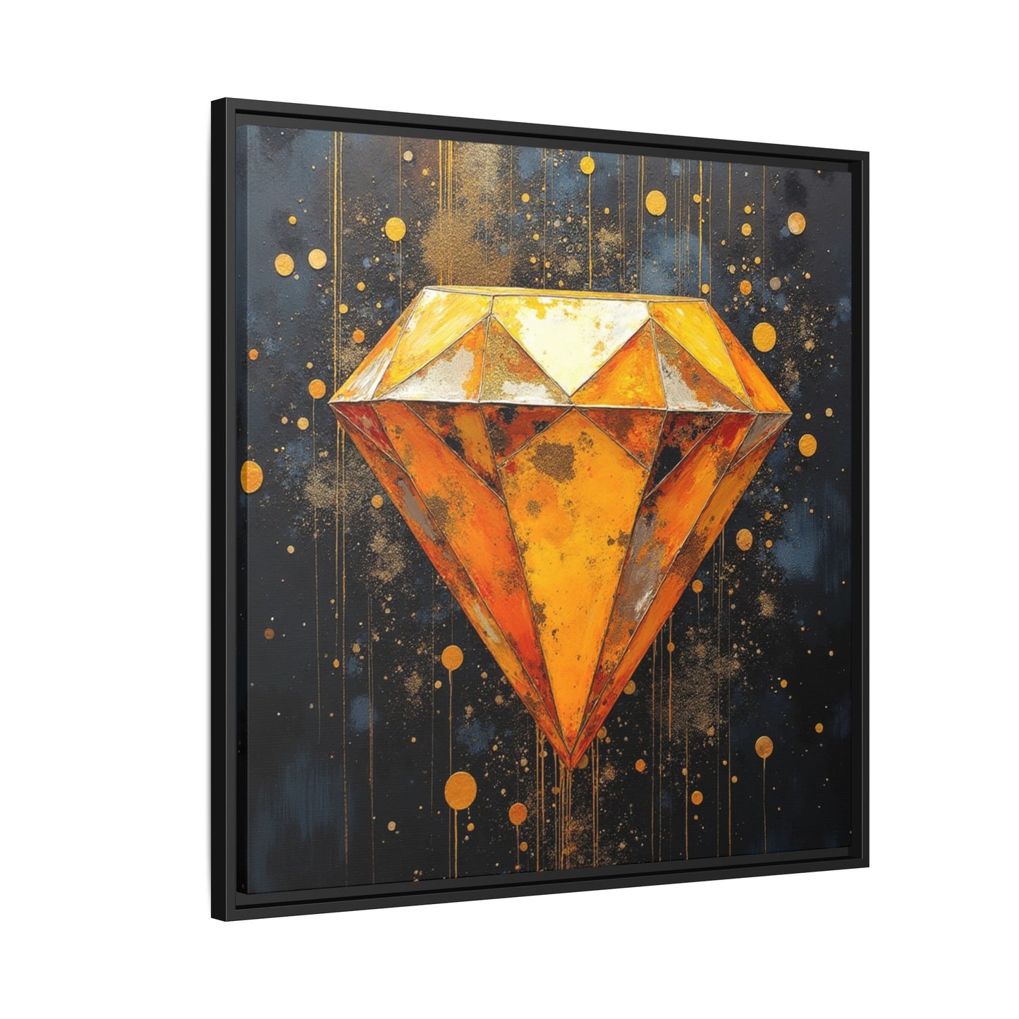 Matte Canvas, Framed (Multi-color)