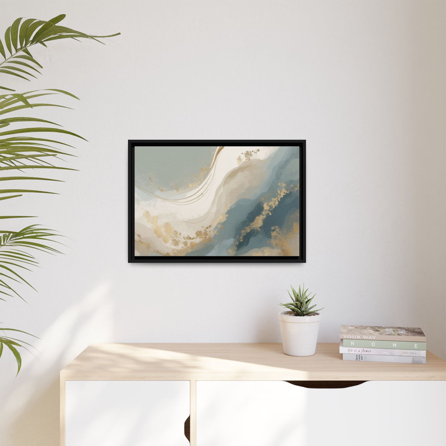 Matte Canvas, Framed (Multi-color)