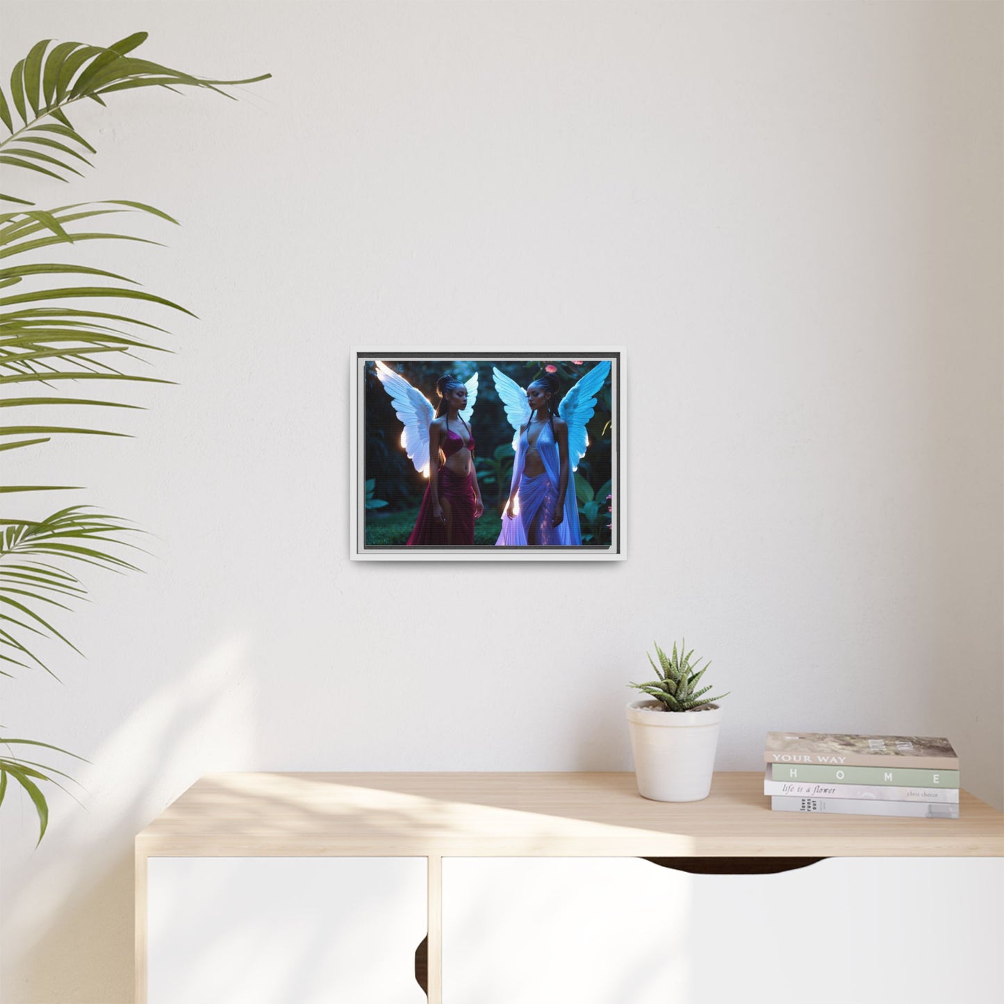 Matte Canvas, Framed (Multi-color)