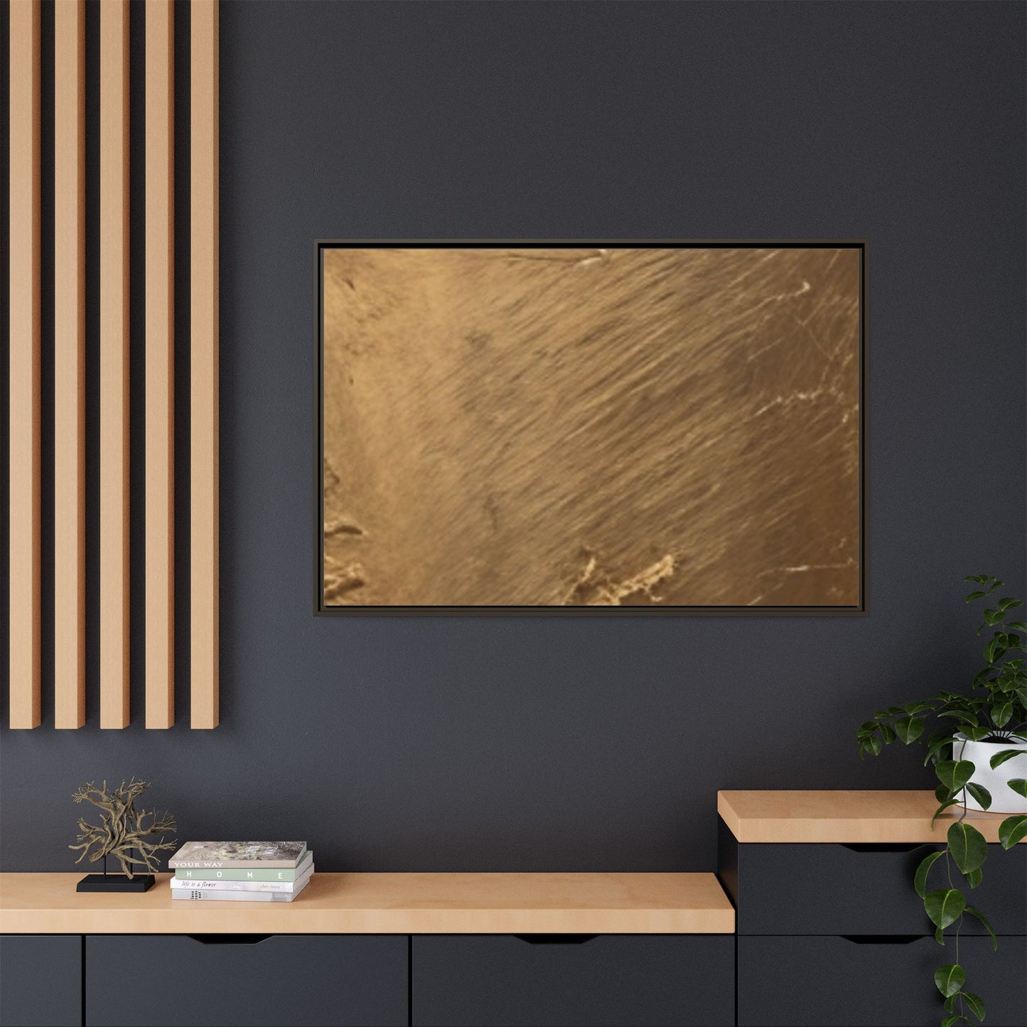 Matte Canvas, Framed (Multi-color)
