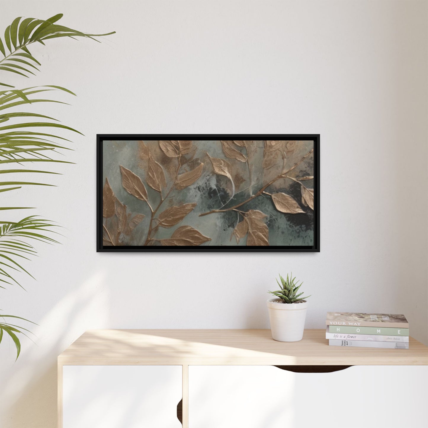 Matte Canvas, Framed (Multi-color)