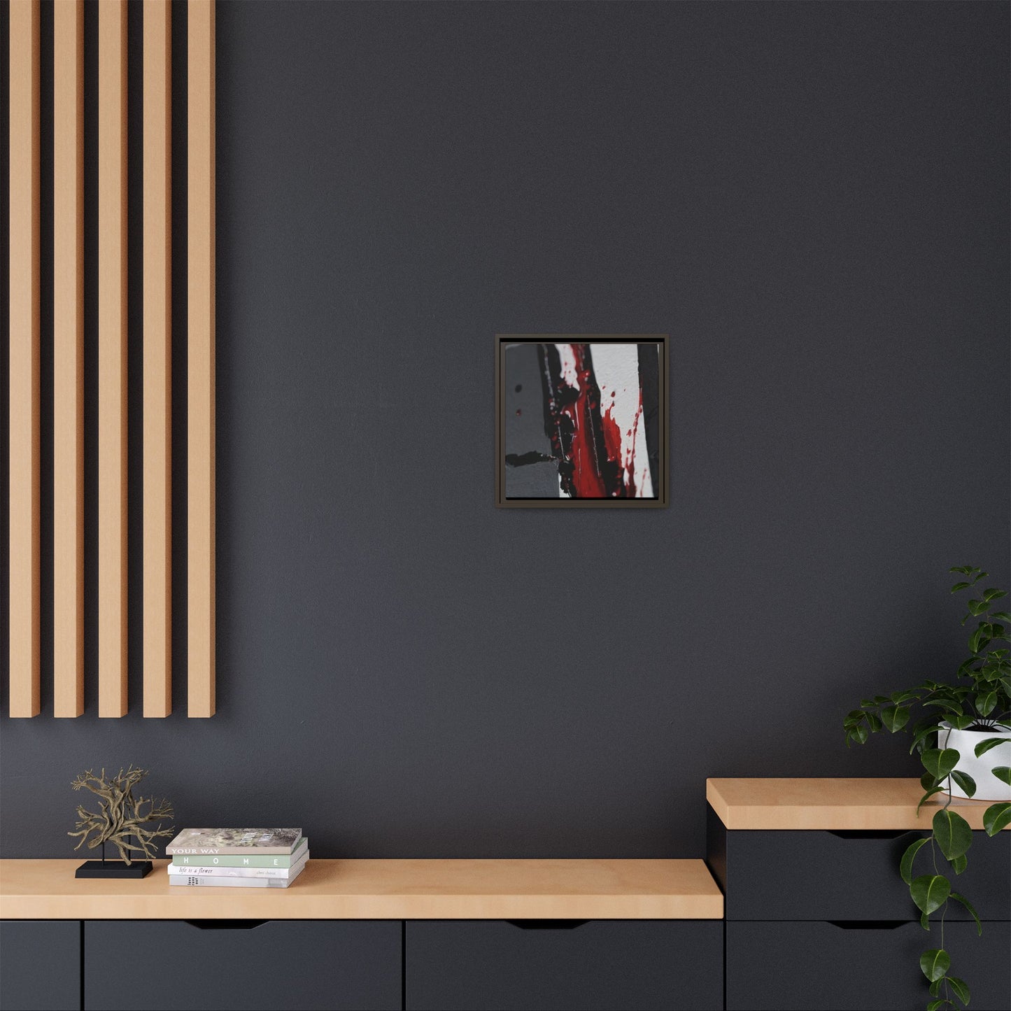 Matte Canvas, Framed (Multi-color)