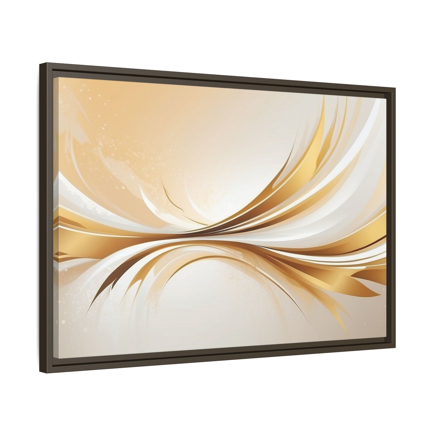 Modern Abstract Wall Art - Framed Matte Canvas Decor