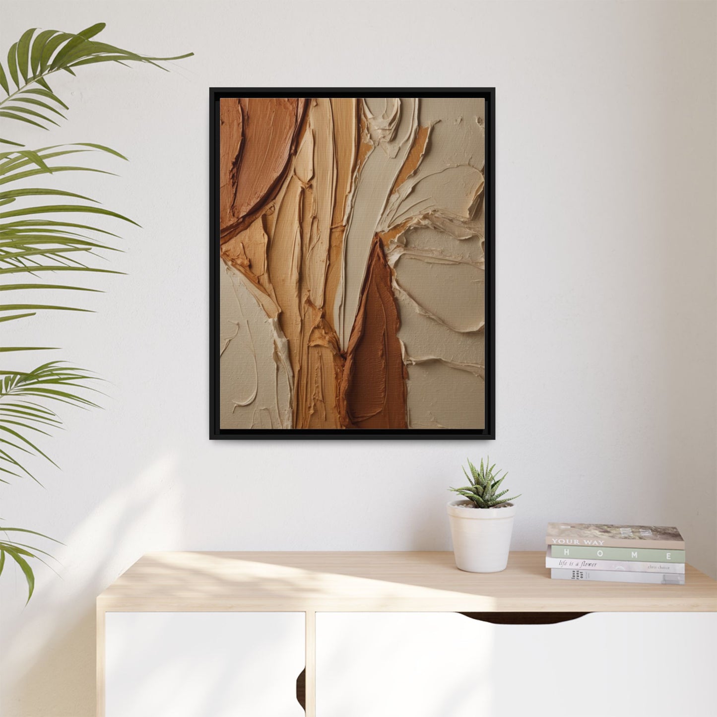 Matte Canvas, Framed (Multi-color)