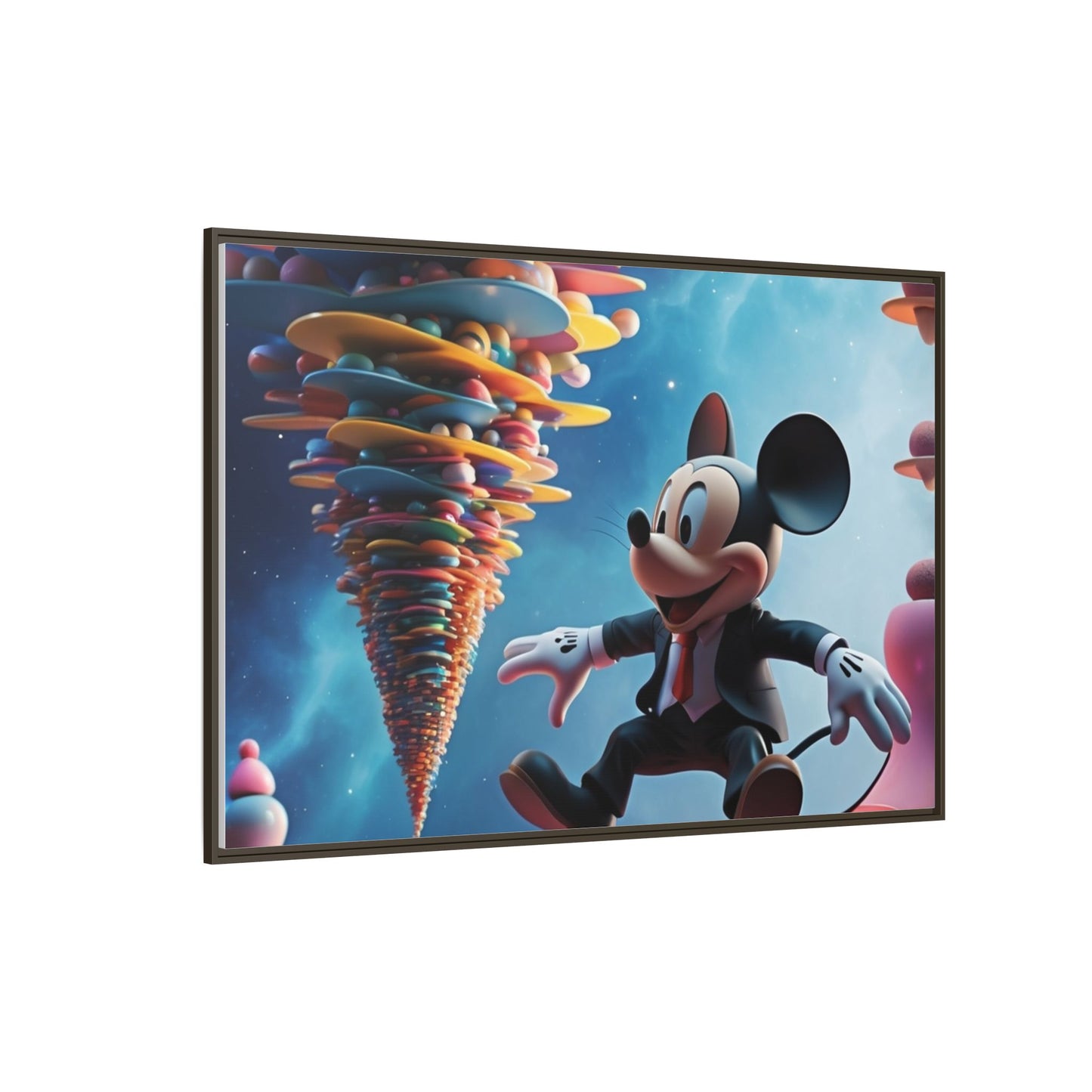 Matte Canvas, Framed (Multi-color)