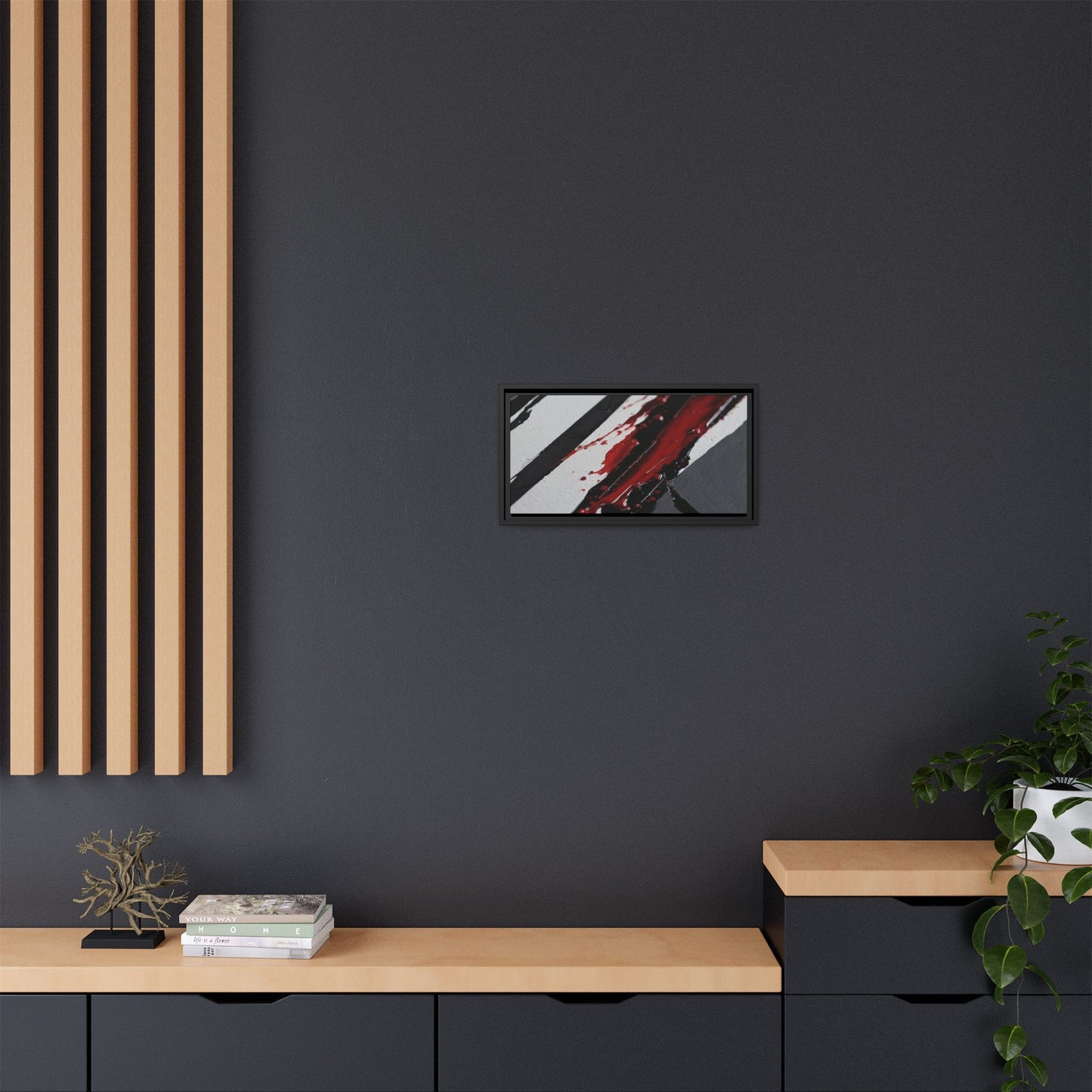 Matte Canvas, Framed (Multi-color)