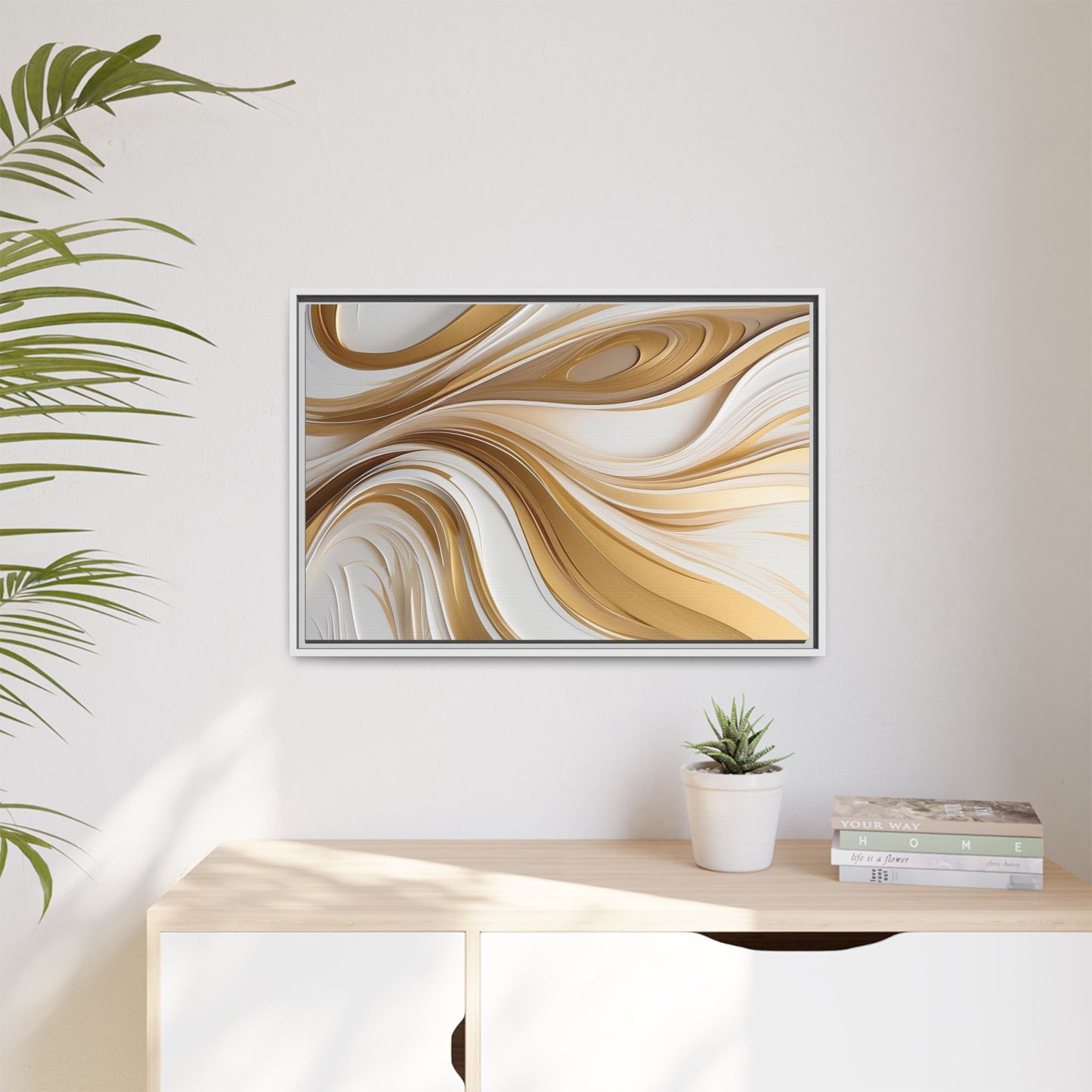 Matte Canvas, Framed (Multi-color)